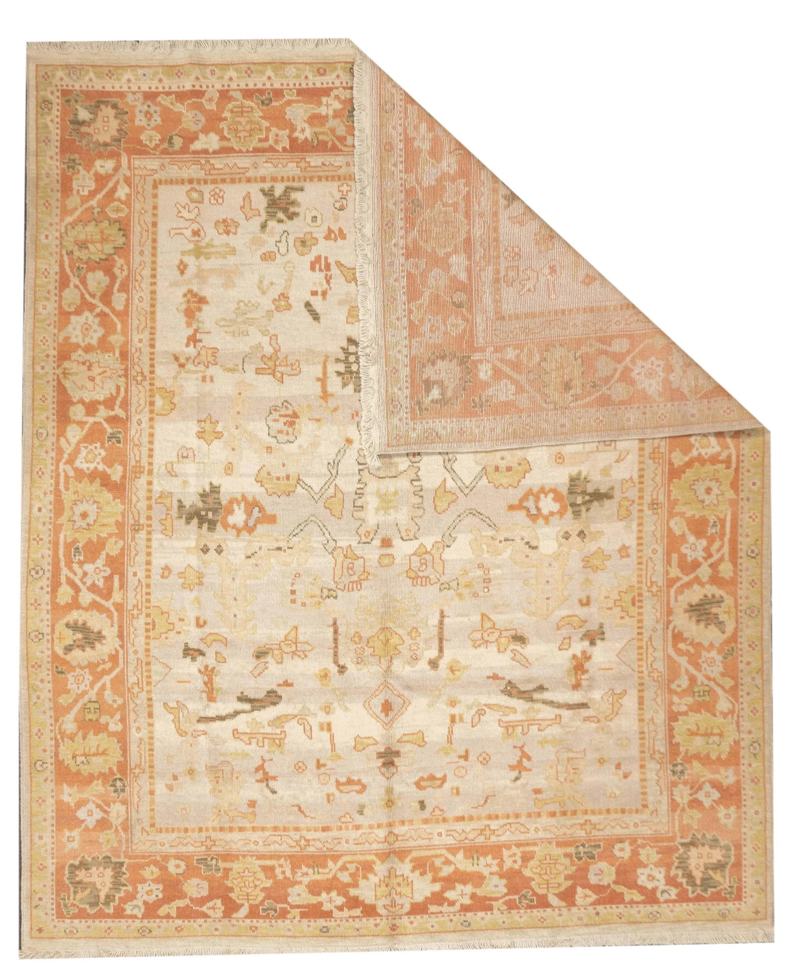 Turkish Oushak Rug 8'0" X 10'0" - 2