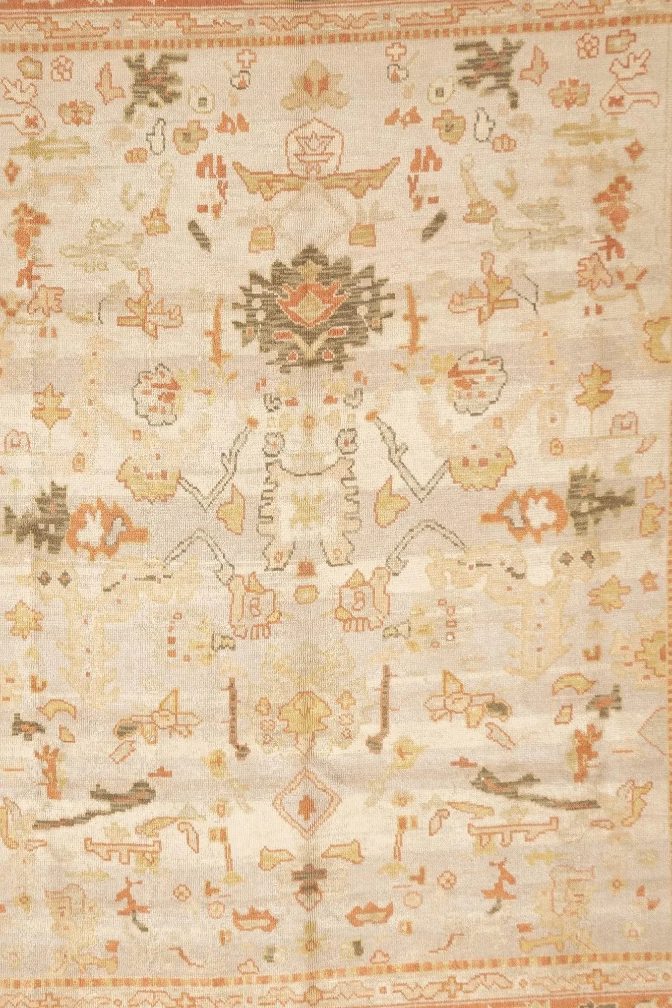 Turkish Oushak Rug 8'0" X 10'0" - 3