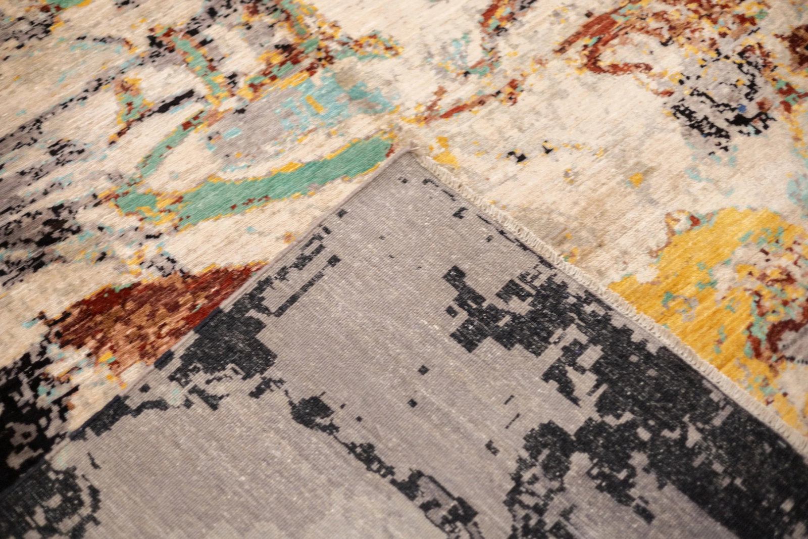 Fine Contemporary Wool Rug 8'6'' X 11'5" - 11