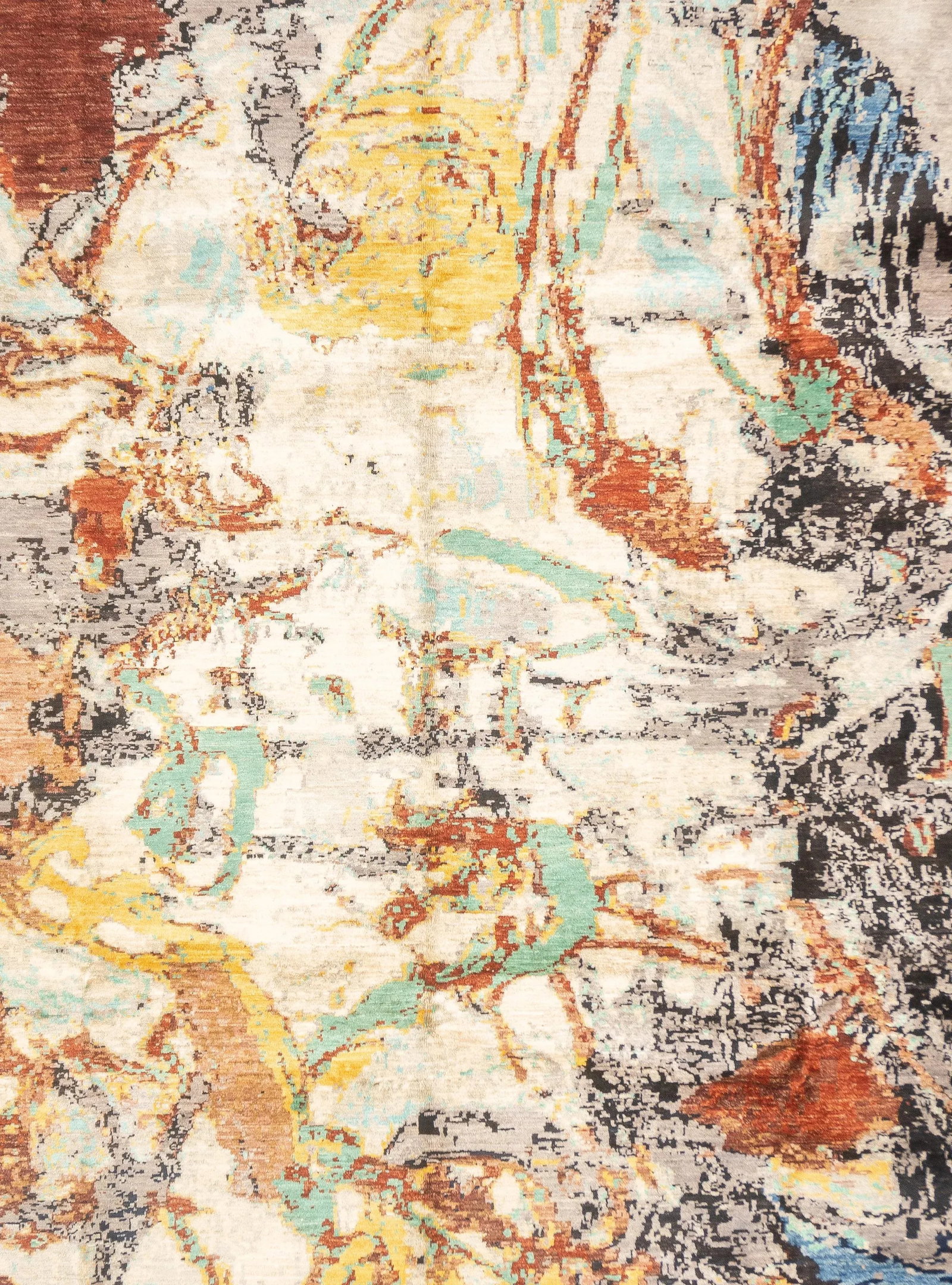 Fine Contemporary Wool Rug 8'6'' X 11'5" - 3
