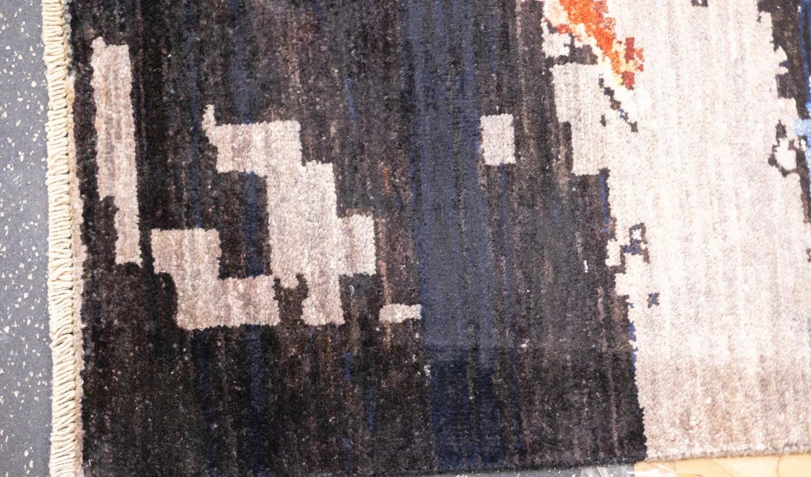 Fine Contemporary Wool Rug 8'6'' X 11'5" - 4