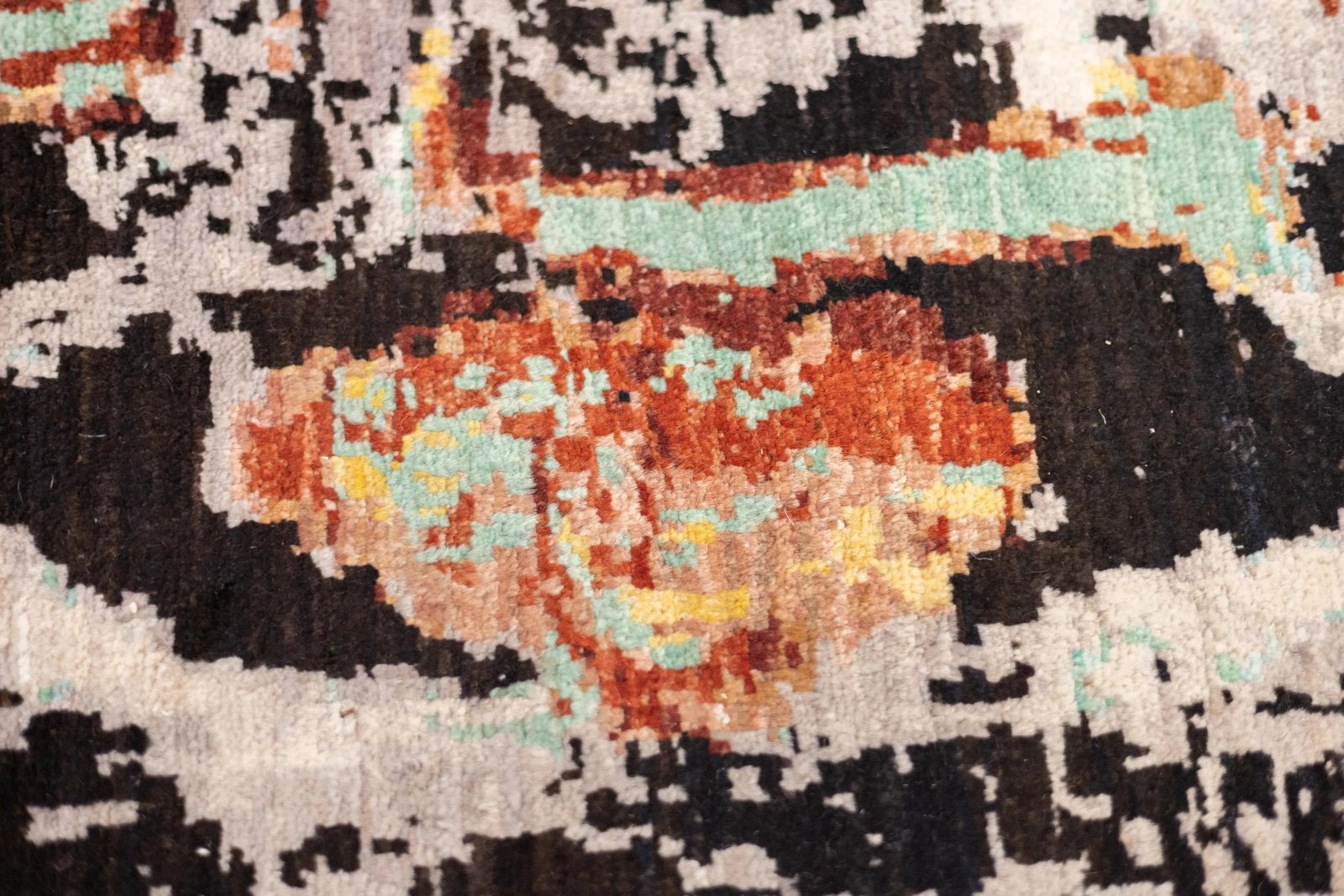 Fine Contemporary Wool Rug 8'6'' X 11'5" - 7