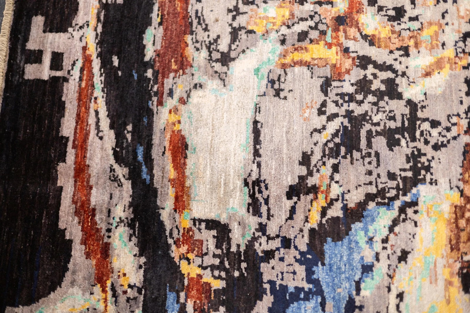 Fine Contemporary Wool Rug 8'6'' X 11'5" - 8