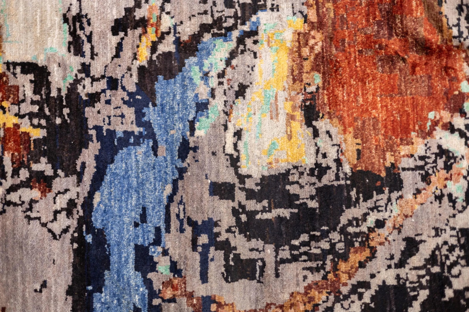 Fine Contemporary Wool Rug 8'6'' X 11'5" - 9