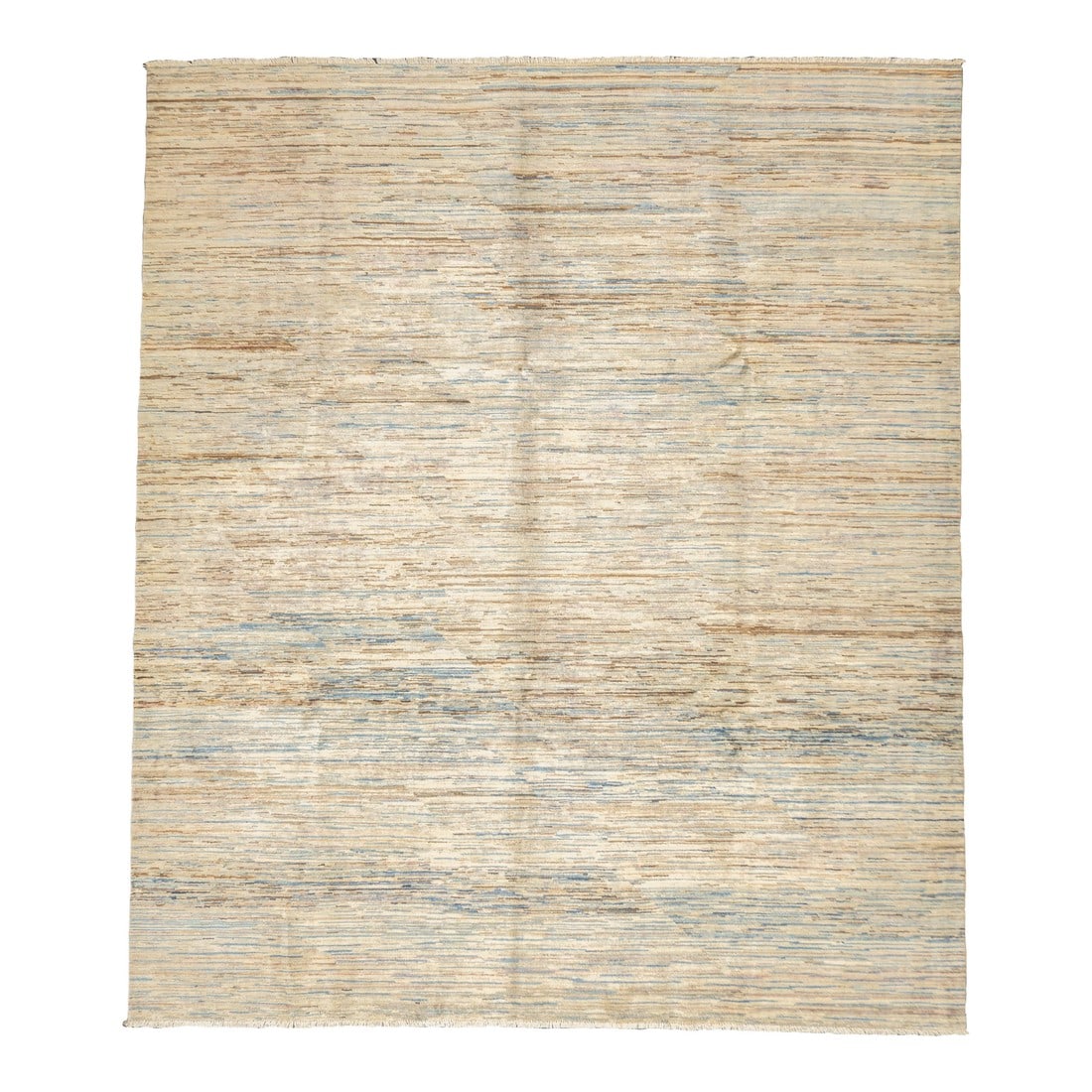 Fine Contemporary Gabbeh Wool Rug 8'3" X 9'8": Fine Contemporary Gabbeh Wool Rug 8'3" x 9'8". Wool pile rugs, usually scatter formats, woven by the Qashghai tribes of SW Persia (Fars Province), in moderate weave, uncluttered geometries and unshade