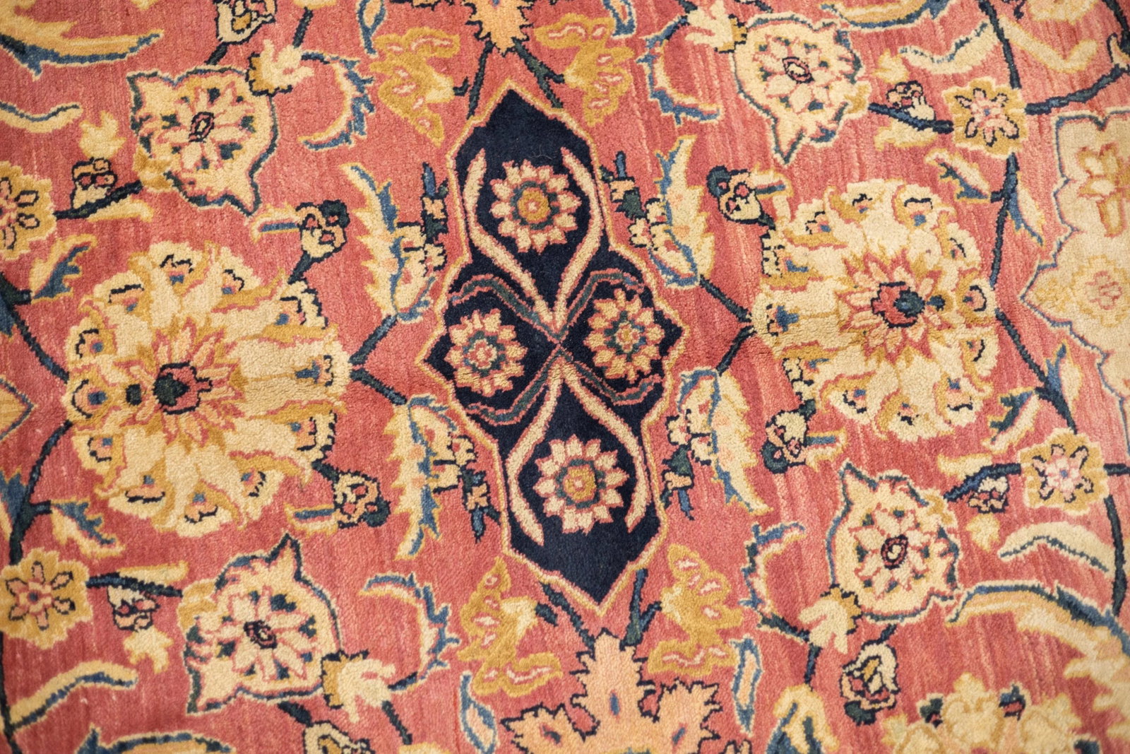 Antique Indian Agra Wool Rug 8'11" X 12'1" - 10