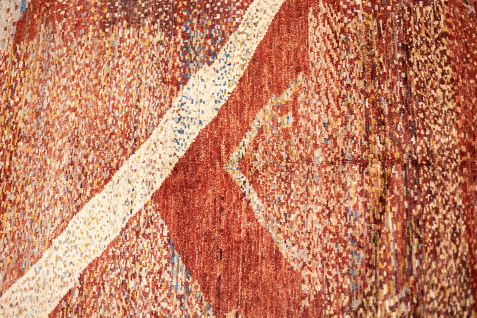 Fine Contemporary Wool Rug 10'0" X 12'10'' - 7
