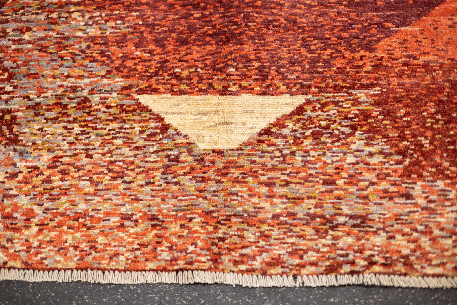 Fine Contemporary Wool Rug 10'0" X 12'10'' - 8