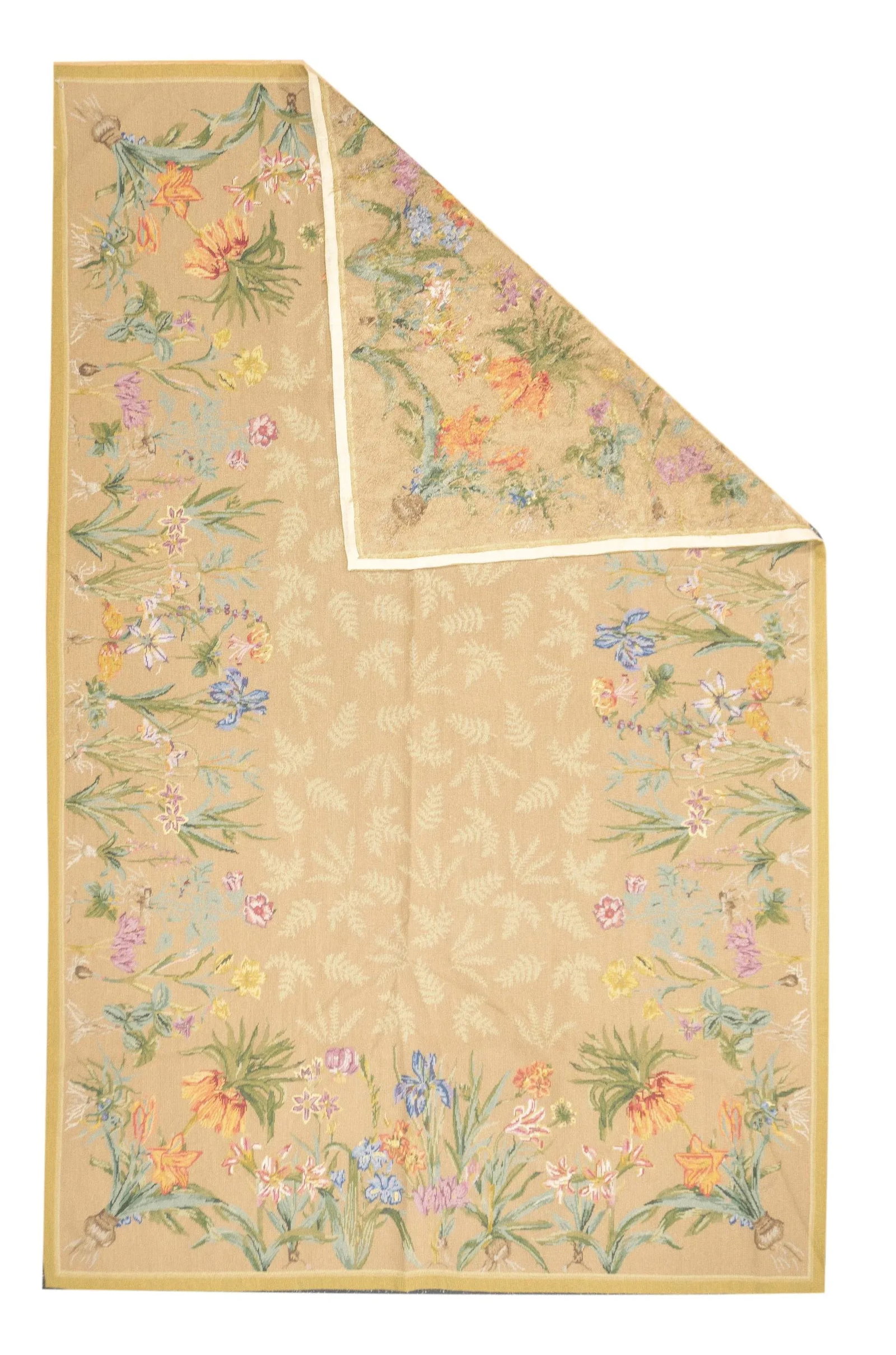 French Aubusson Design Rug 8'0" X 10'0" - 2