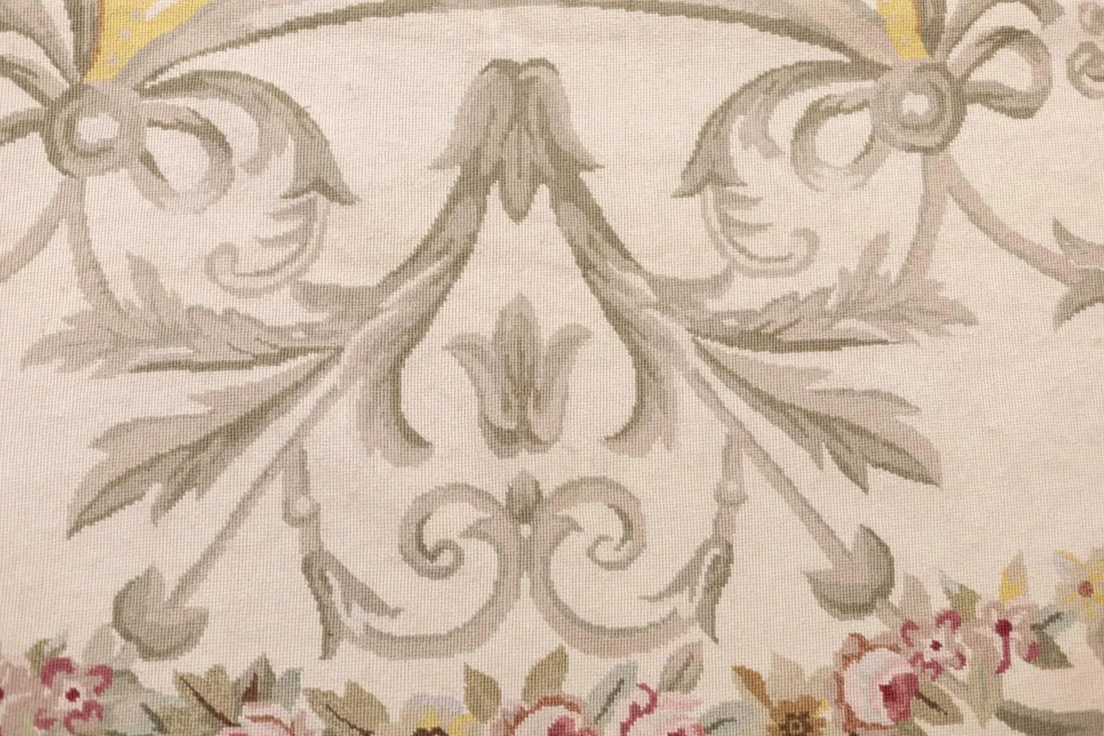 French Aubusson Design Rug 9'0" X 12'0" - 5