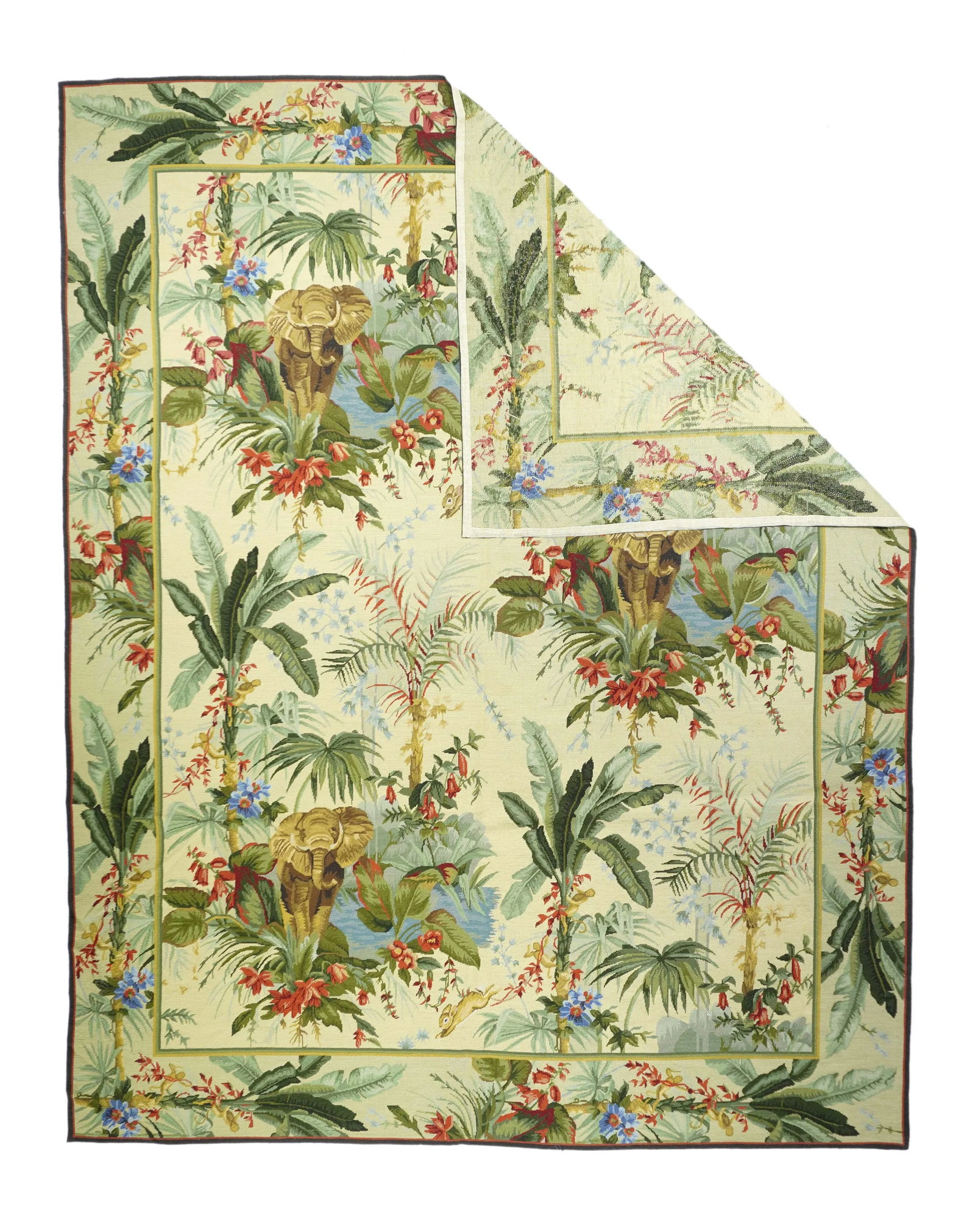 French Aubusson Design Rug 8'0" X 10'0" - 2