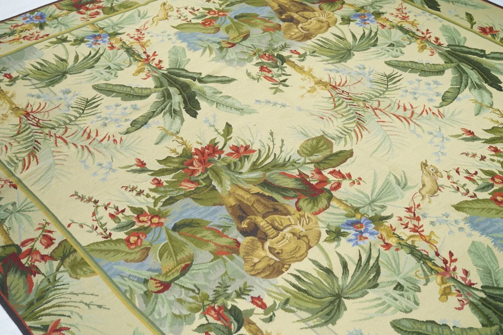 French Aubusson Design Rug 8'0" X 10'0" - 7