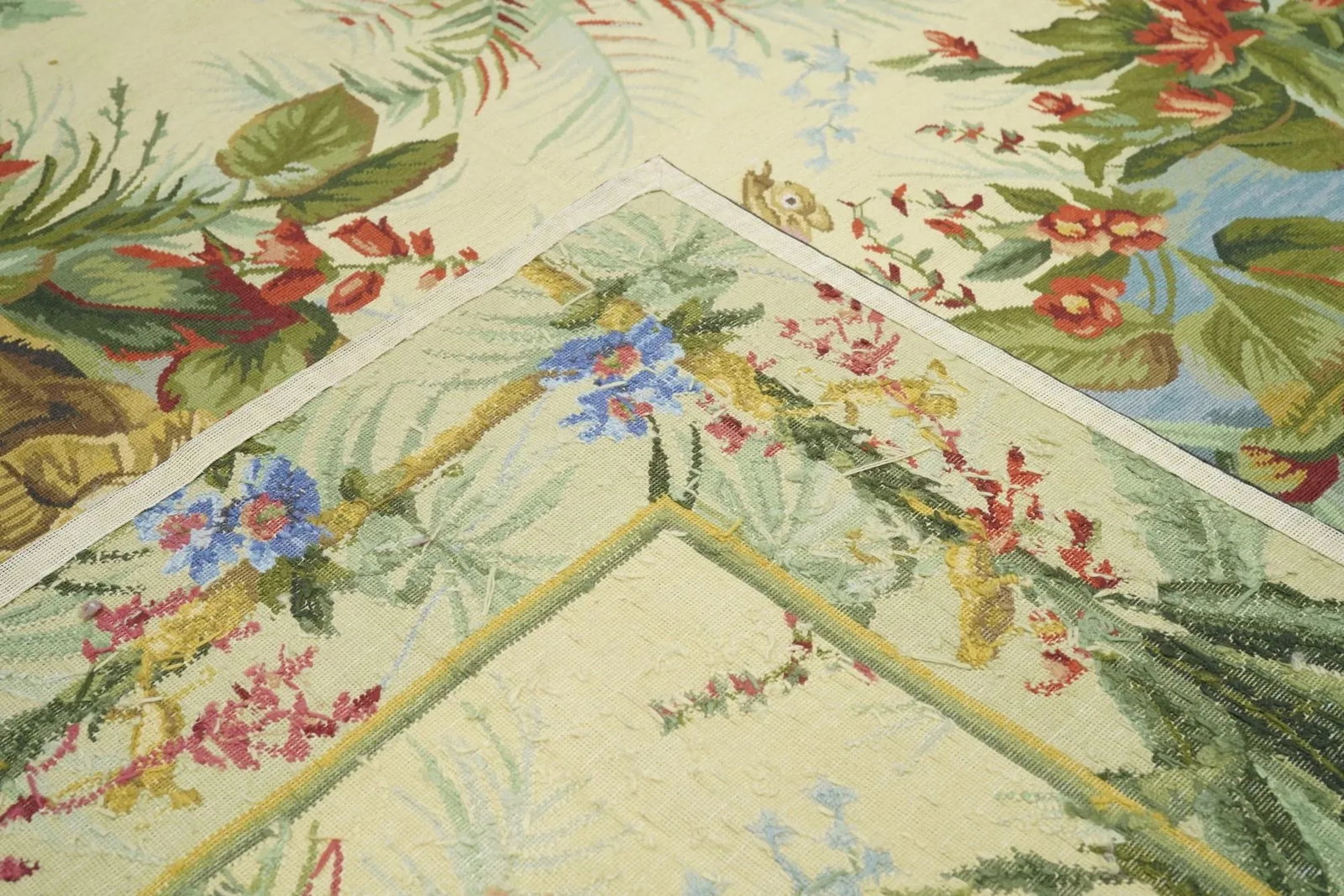 French Aubusson Design Rug 8'0" X 10'0" - 9