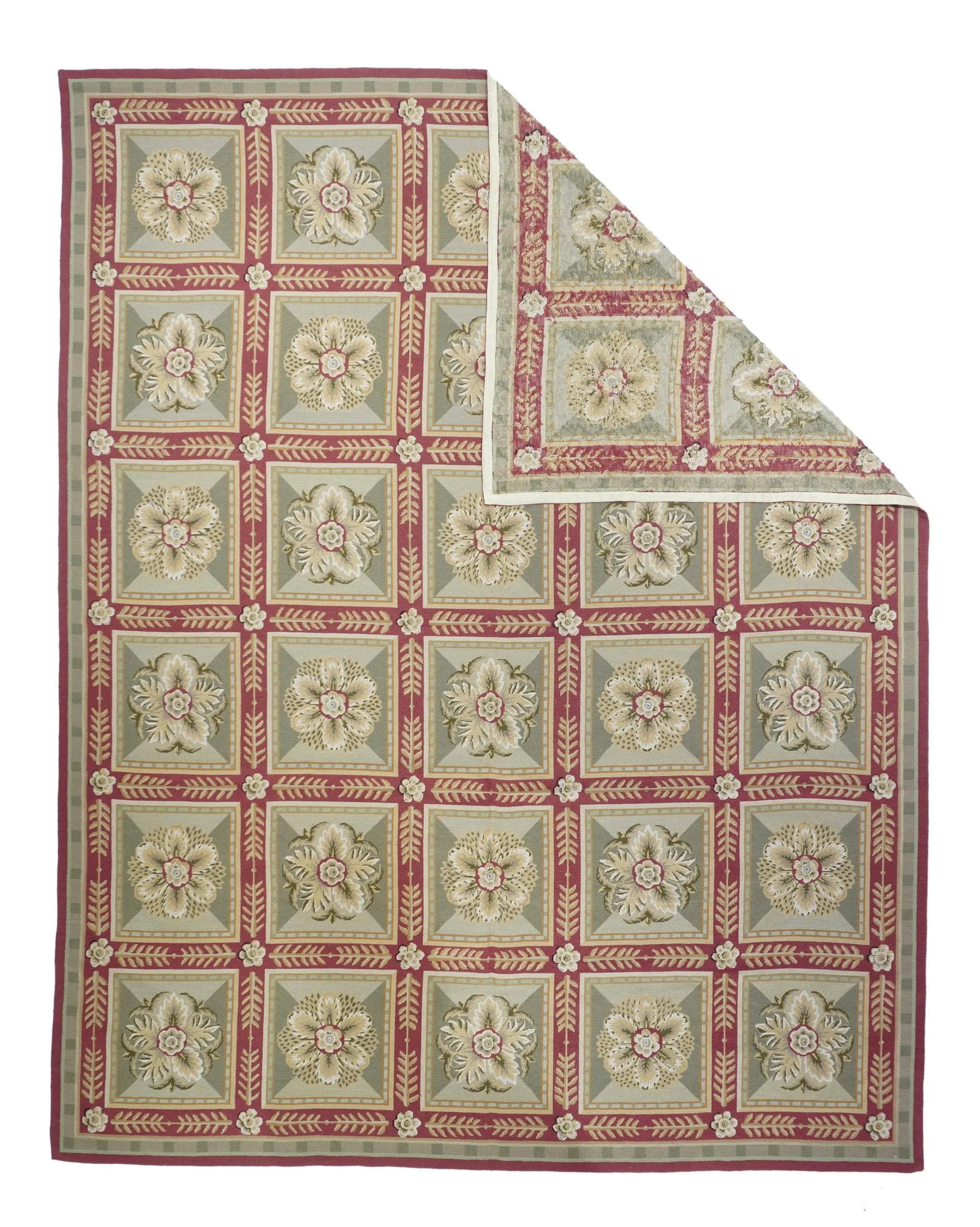 French Aubusson Design Rug 8'0" X 10'0" - 2