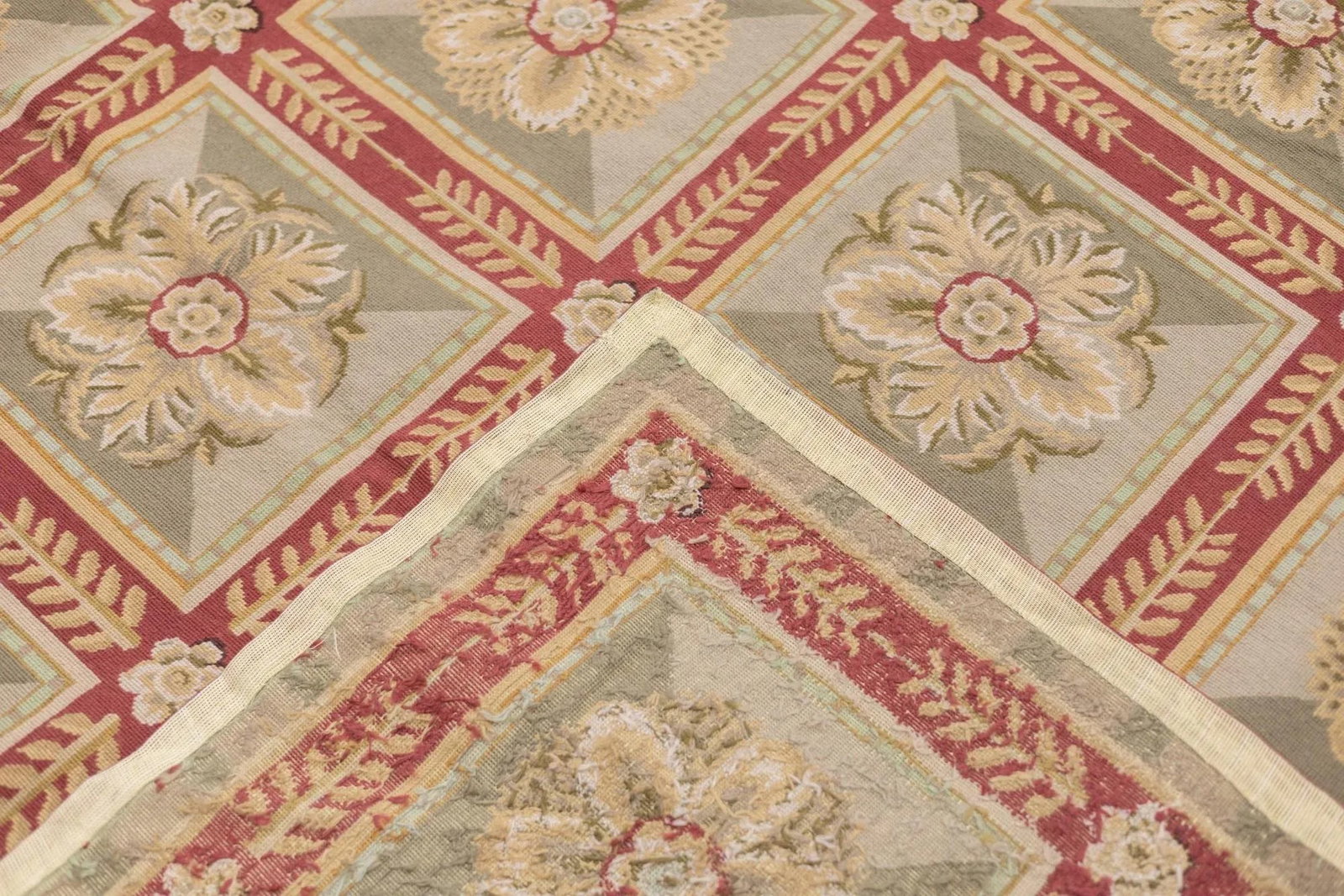 French Aubusson Design Rug 8'0" X 10'0" - 9