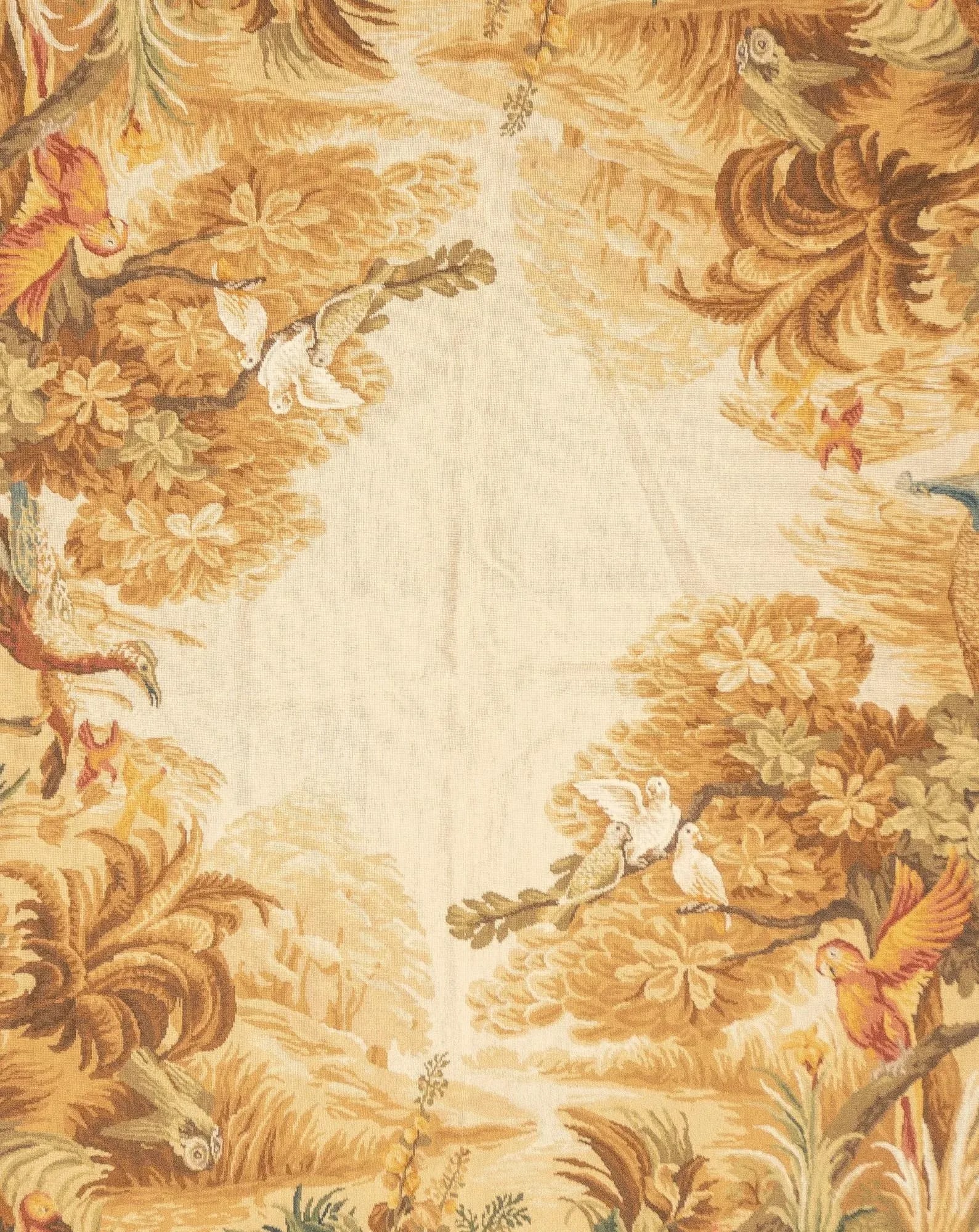 French Aubusson Design Rug 8'0" X 10'0" - 8