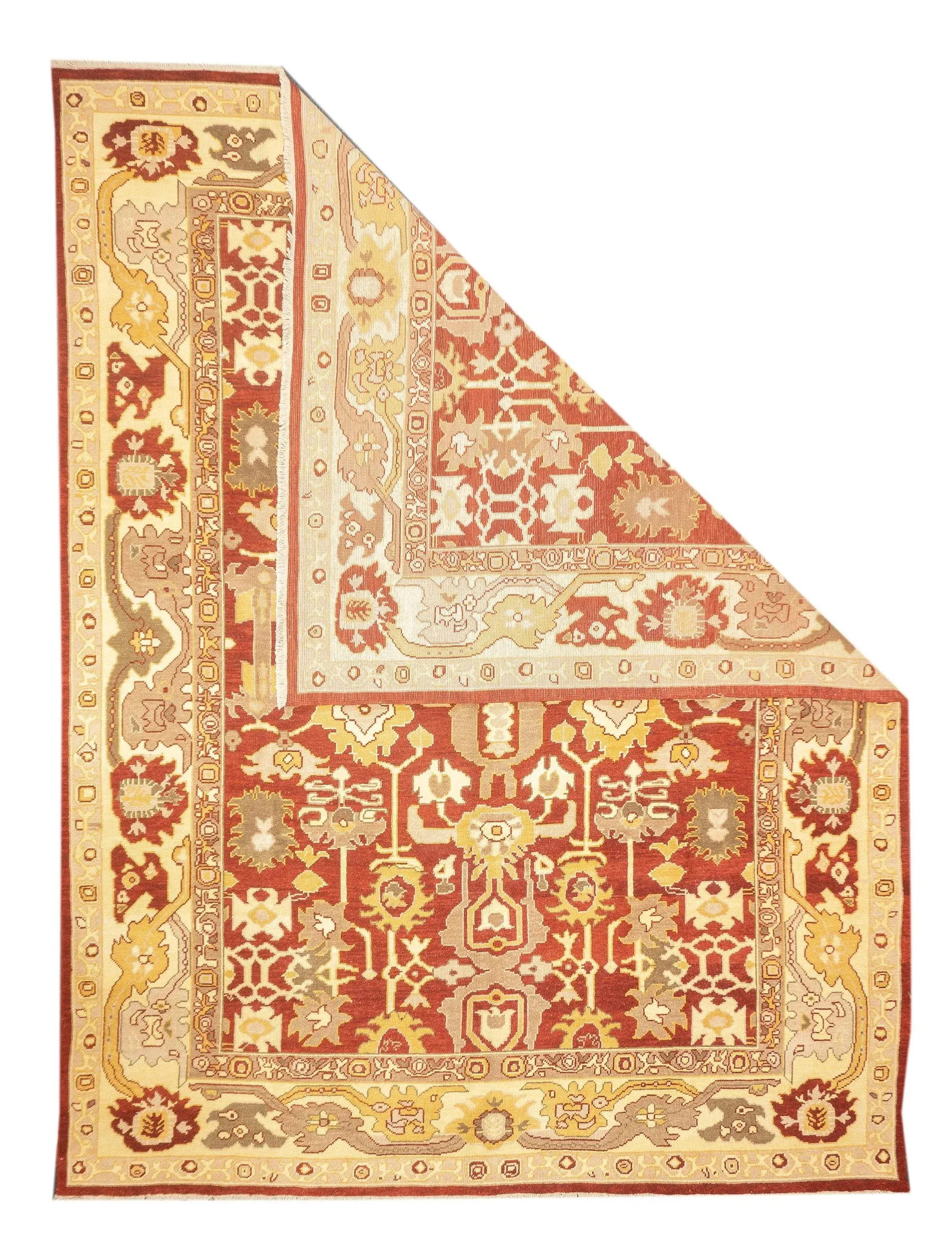 Turkish Oushak Rug 9'0" X 12'0" - 2