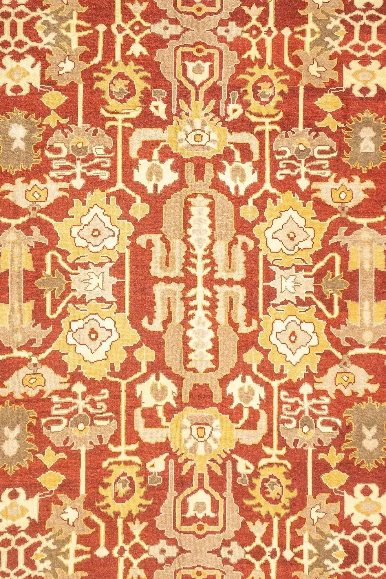 Turkish Oushak Rug 9'0" X 12'0" - 3