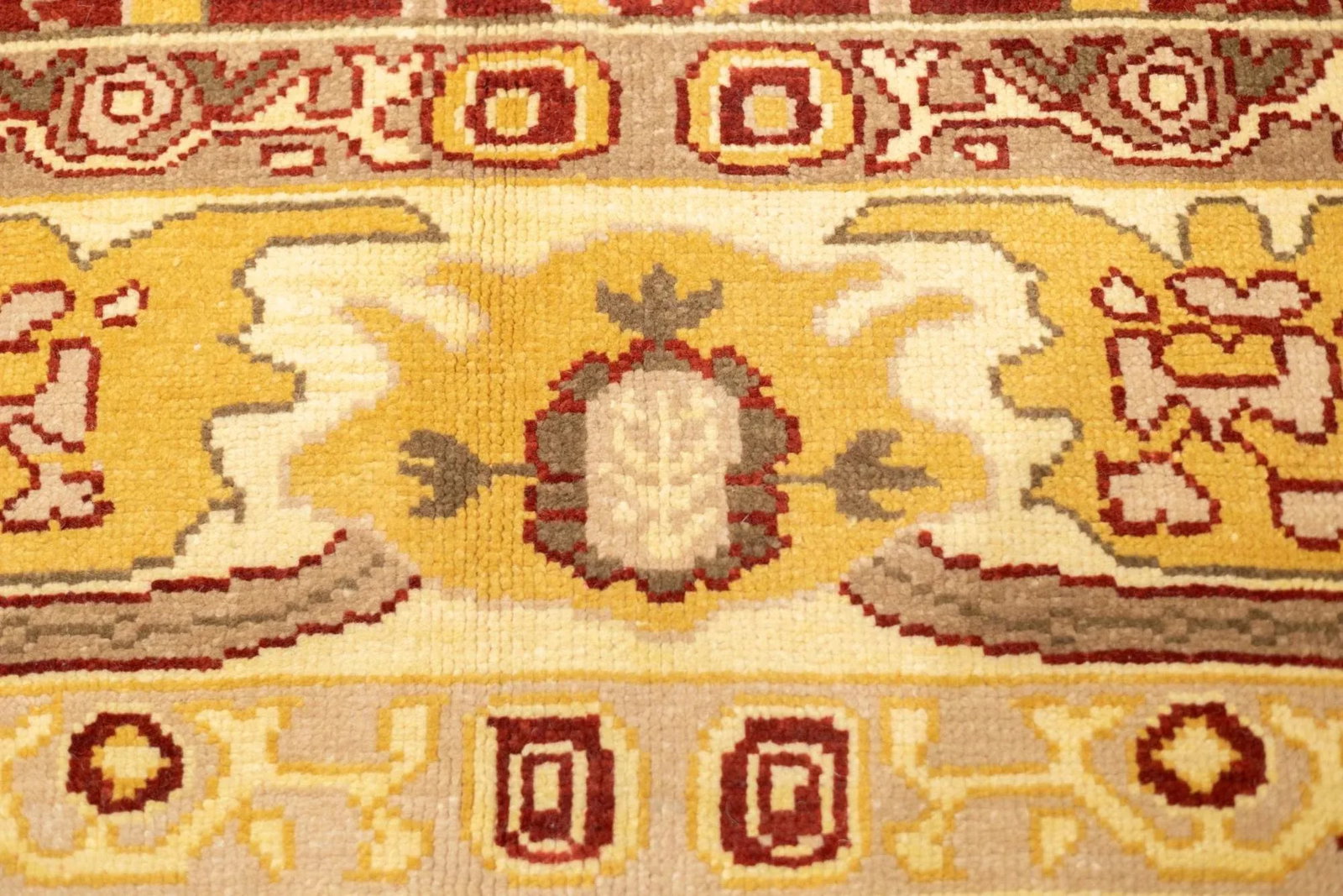 Turkish Oushak Rug 9'0" X 12'0" - 4
