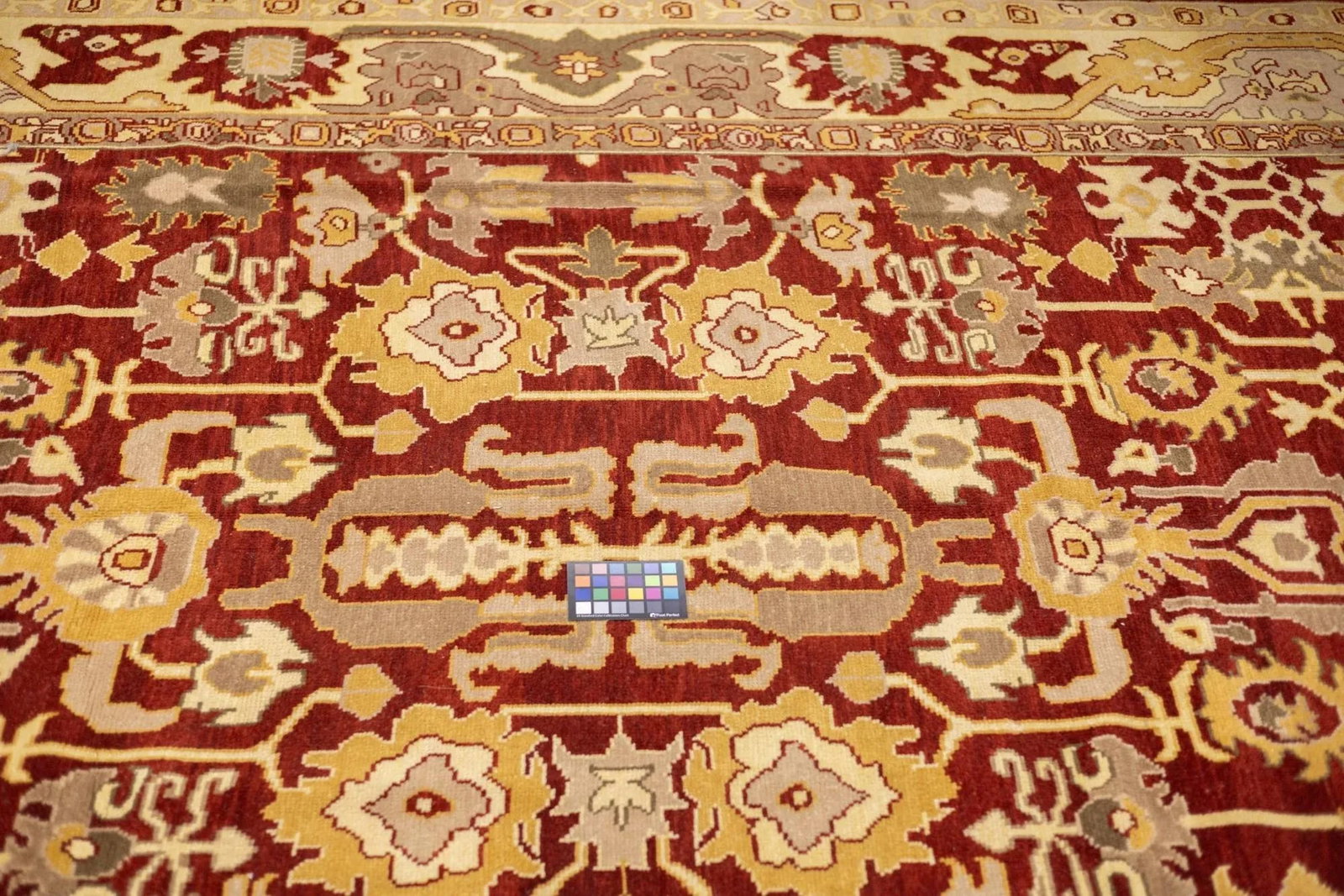 Turkish Oushak Rug 9'0" X 12'0" - 7