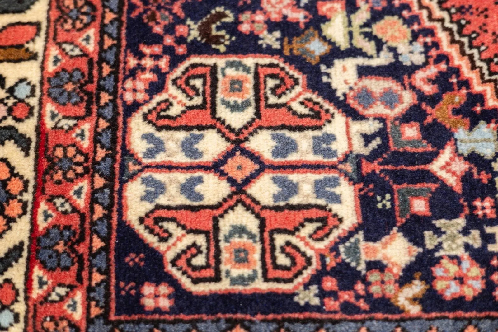 Vintage Bidjar Rug 3'0" X 5'3'' - 5