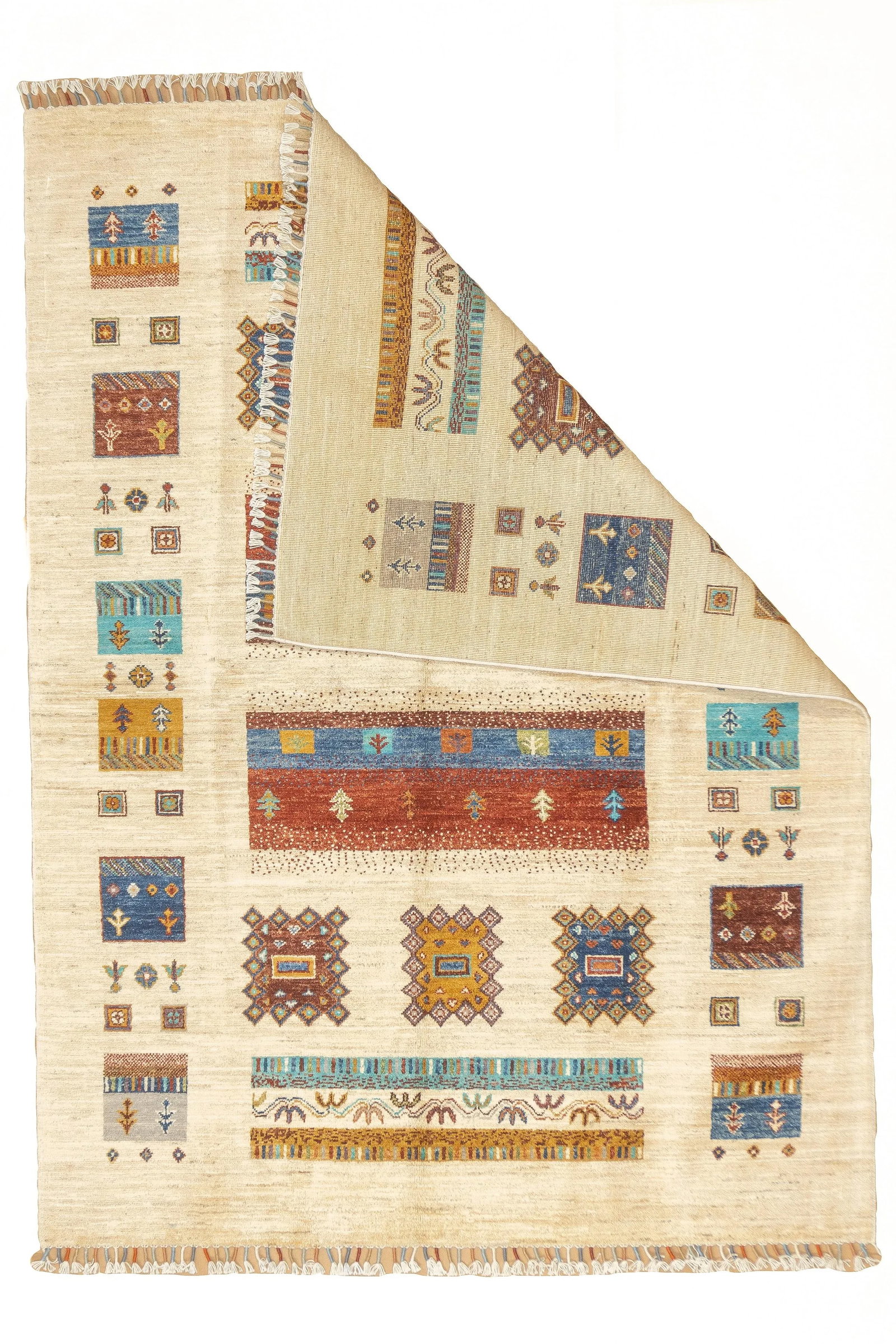 Fine Persian Gabbeh Rug 5'0" X 6'9'' - 2