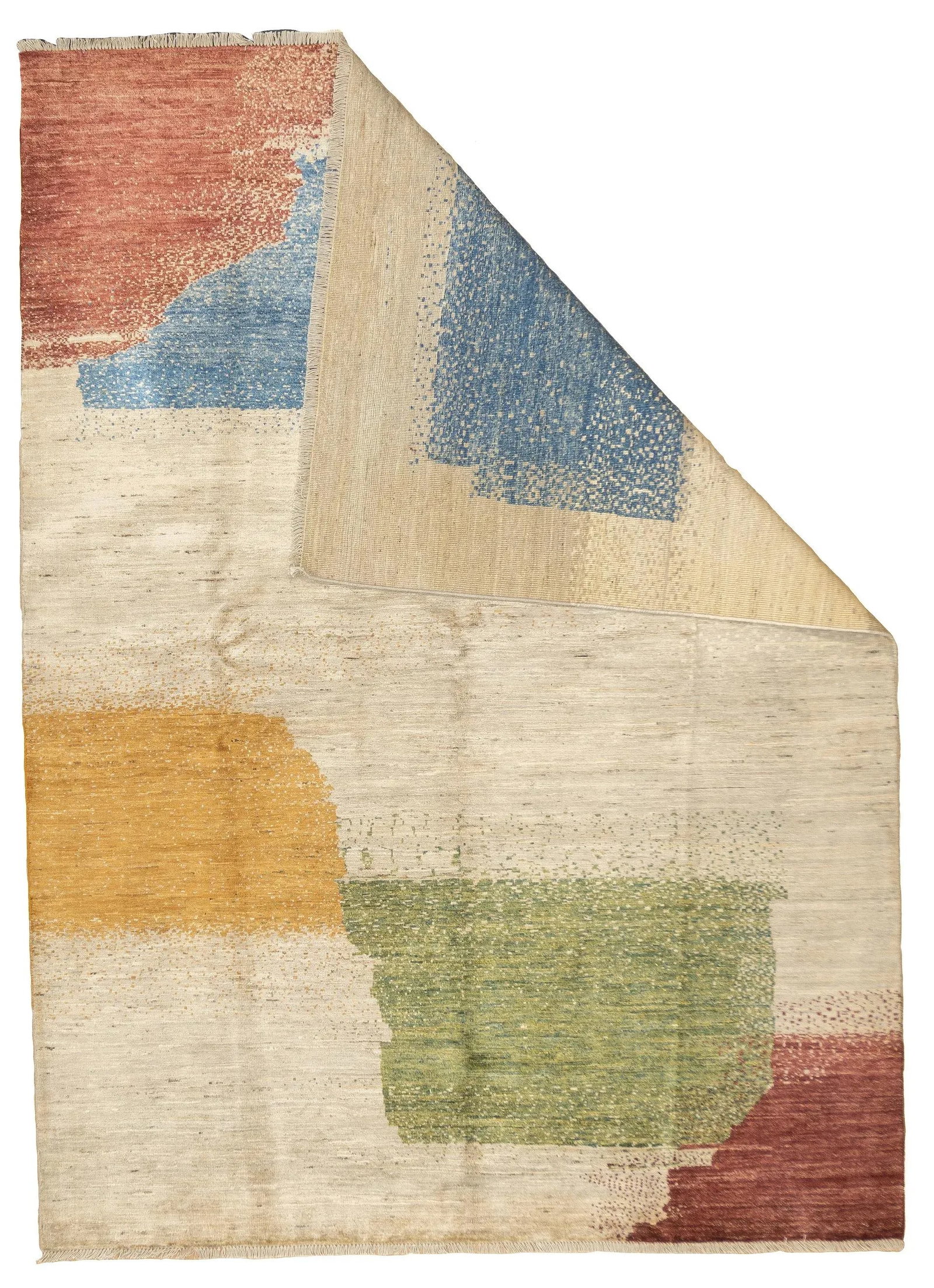 Fine Persian Gabbeh Wool Rug 5'8" X 7'10'' - 2