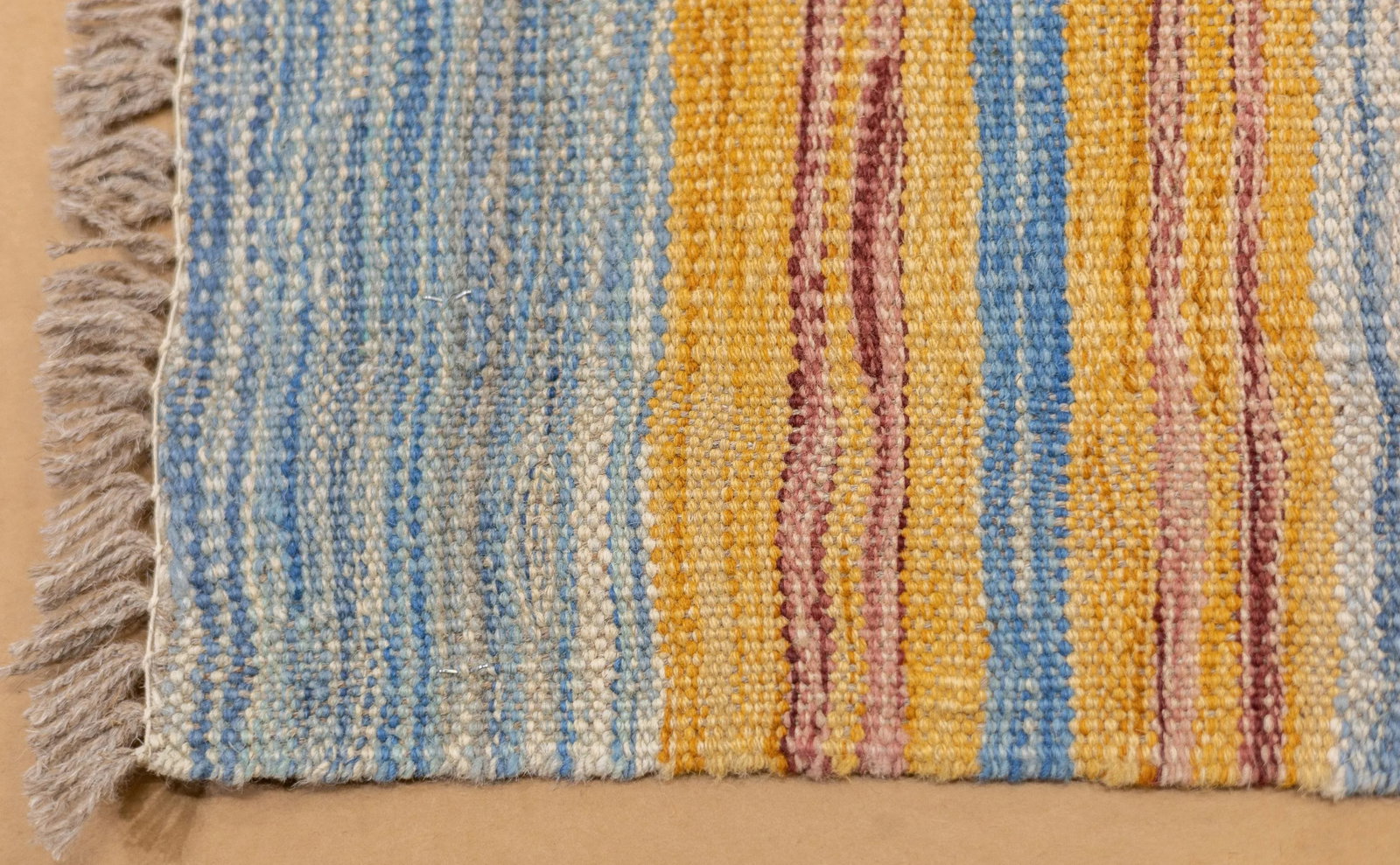 Fine Contemporary Turkish Kilim Flat Weave Wool Rug 5'8" X 8'0" - 9