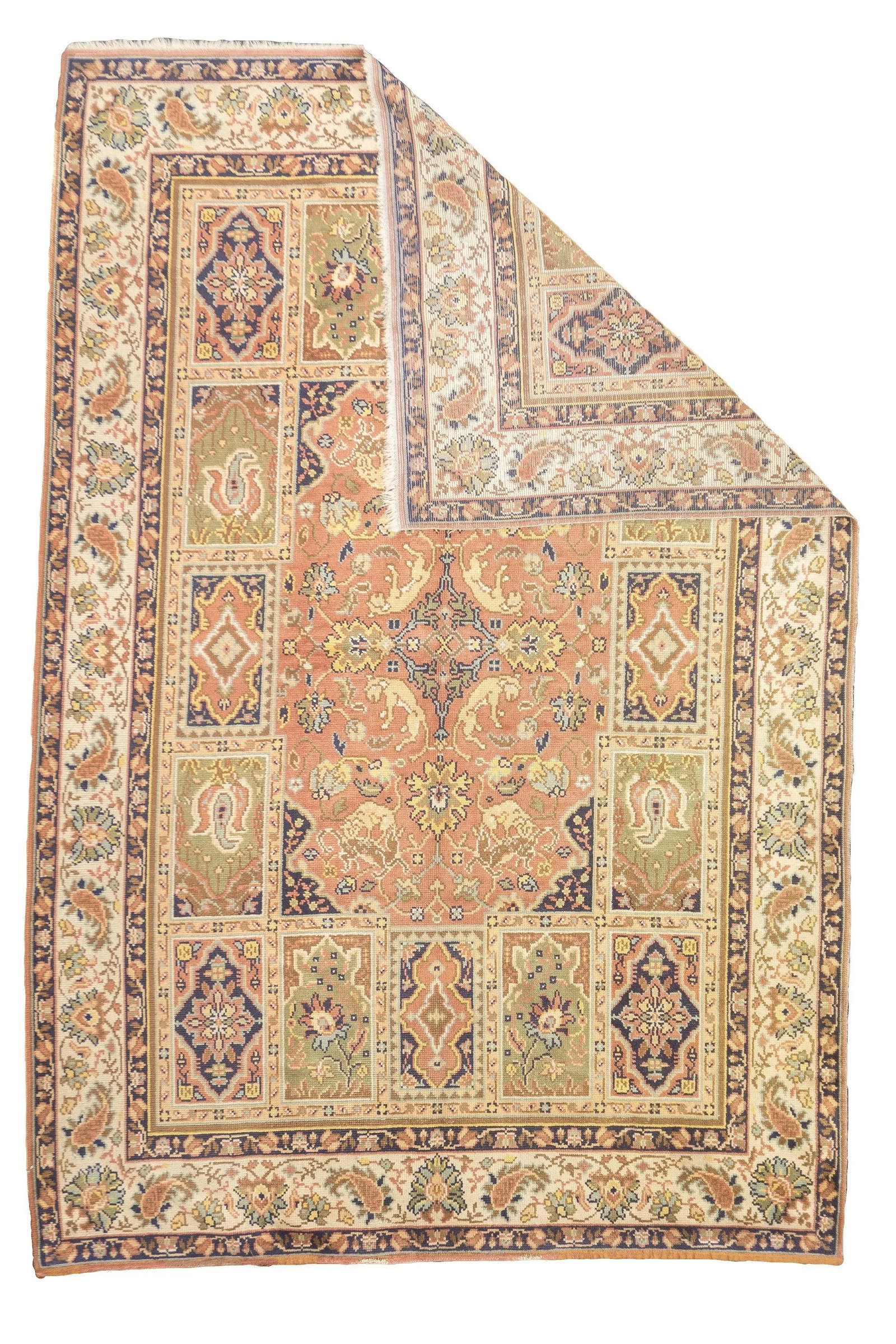 Vintage European Wool Rug 6'6'' X 9'8" - 2