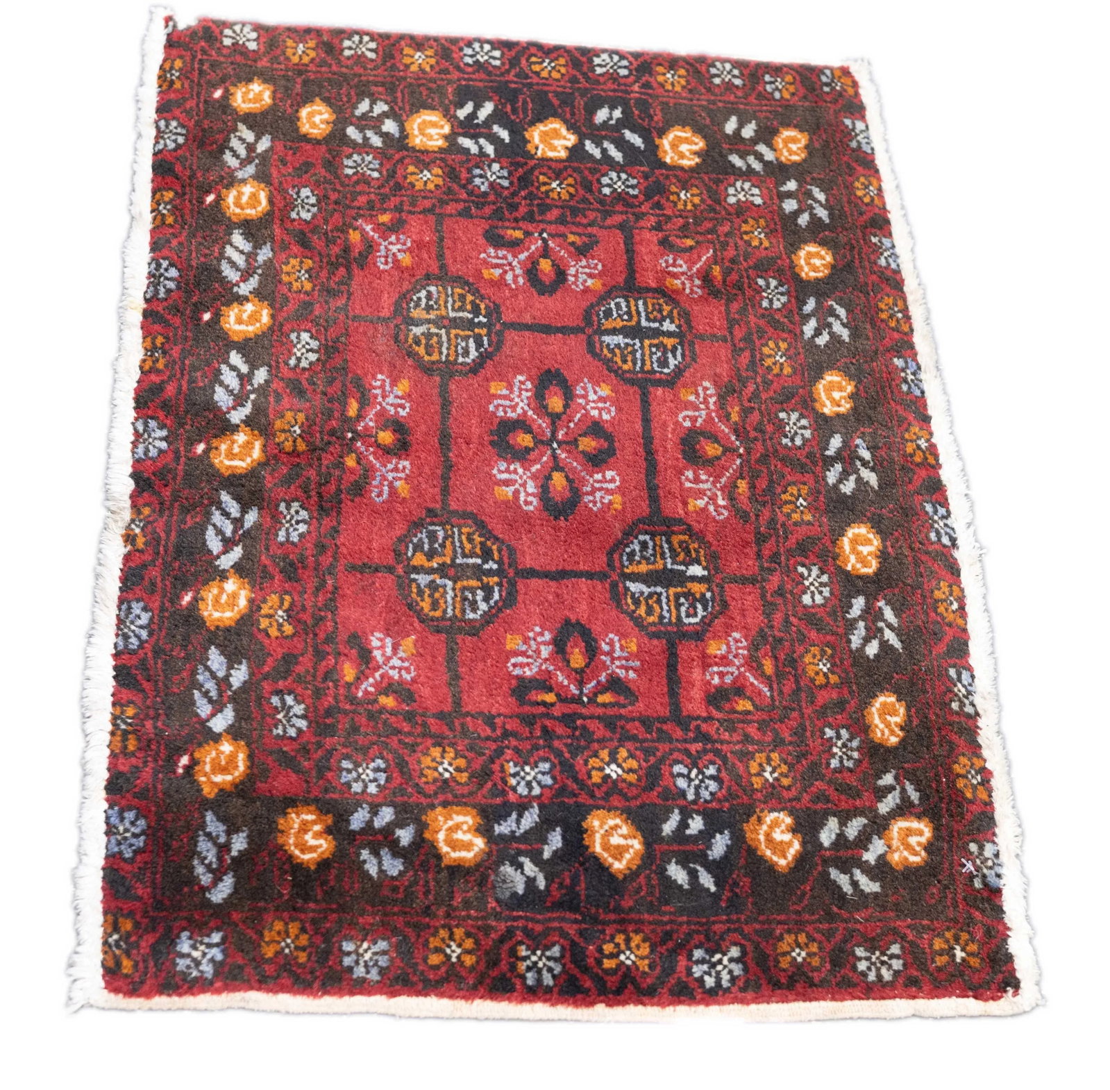 Fine Antique Bokhara Wool Rug 1'9'' X 2'5'' - 7