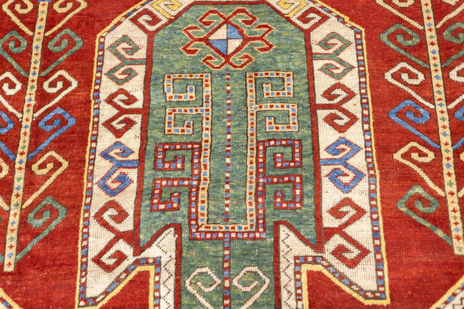 Antique Caucasian Kazak Rug 5'8" X 9'10'' - 11