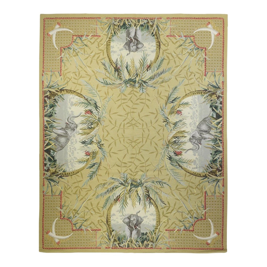 French Aubusson Design Rug 7'11'' X 10'0" (1 of 8)