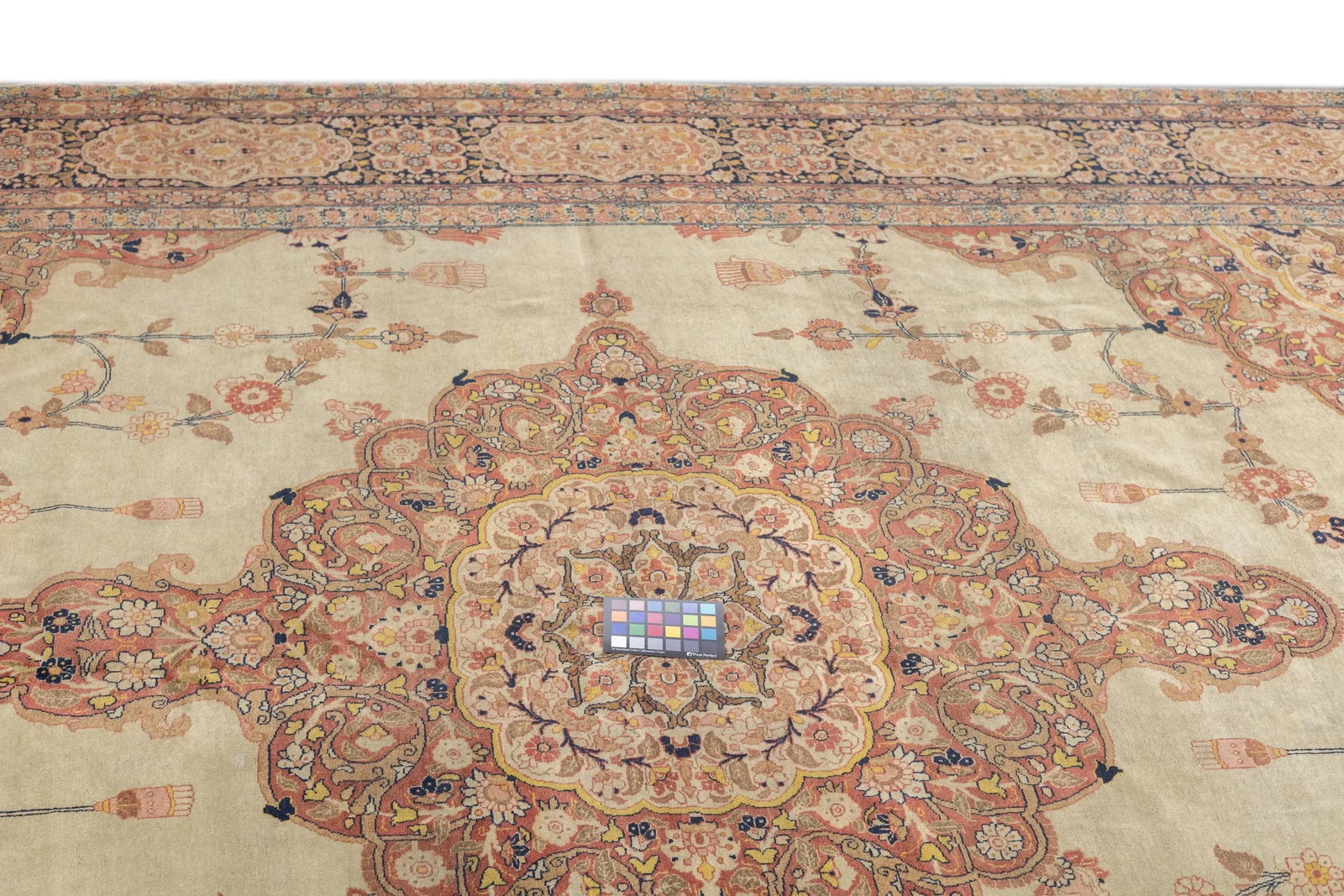 Antique Persian Haji Jalili Tabriz Rug 9'1'' X 12'9'' - 10