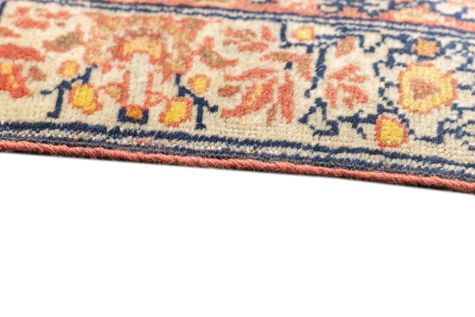 Antique Persian Haji Jalili Tabriz Rug 9'1'' X 12'9'' - 6