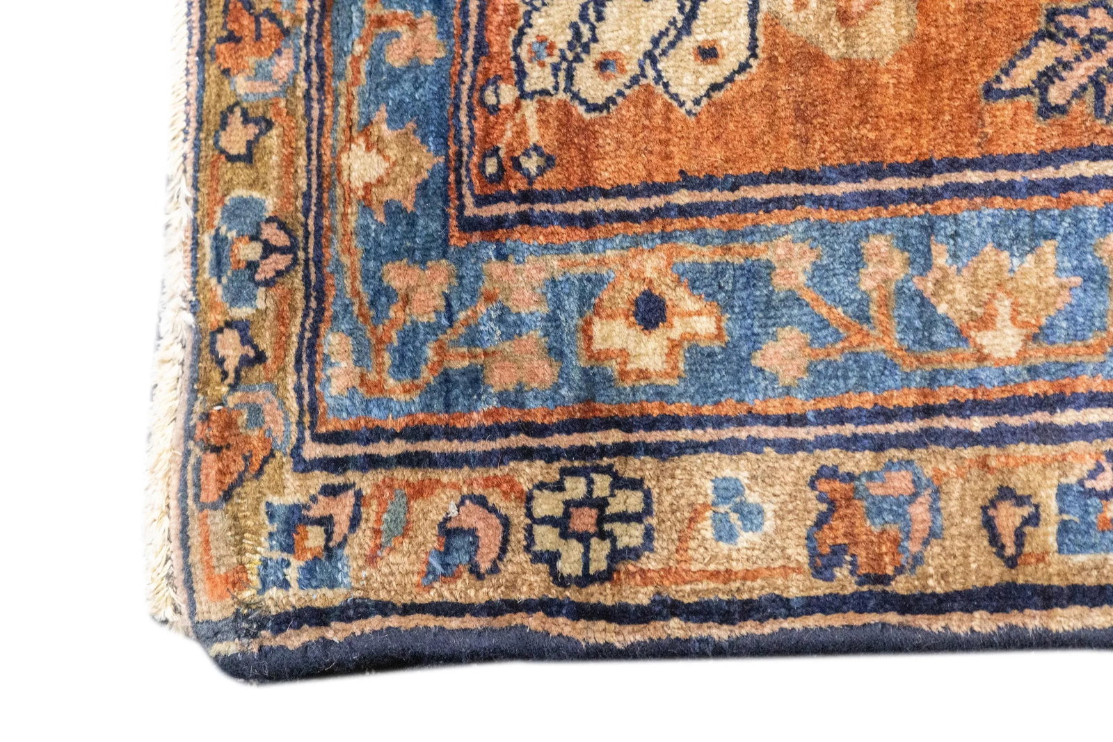 Antique Farahan Sarouk Rug 8'6'' X 11'2'' - 10