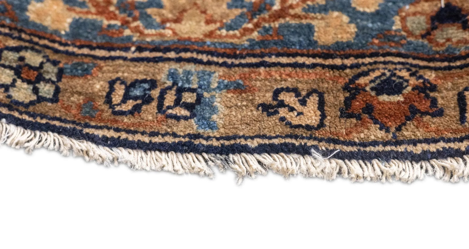 Antique Farahan Sarouk Rug 8'6'' X 11'2'' - 4