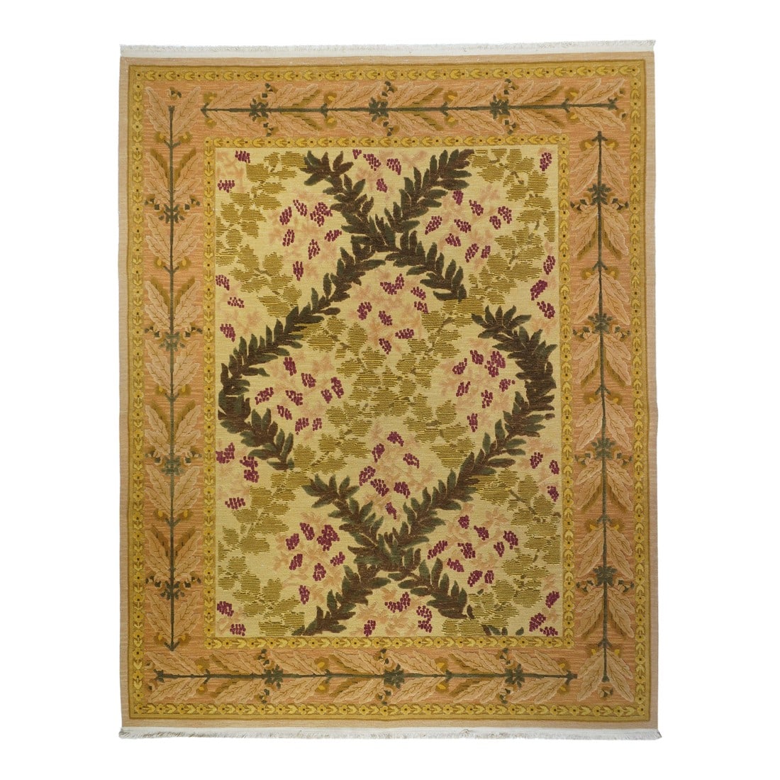 Turkish Sumak Rug 8'0" X 10'0": Turkish Sumak Rug 8'0" x 10'0". A technique rather than a specific type, in which warps are wrapped by colored wefts to create a pattern. Caucasian, Turkish, Persian and other types. Produces a flat