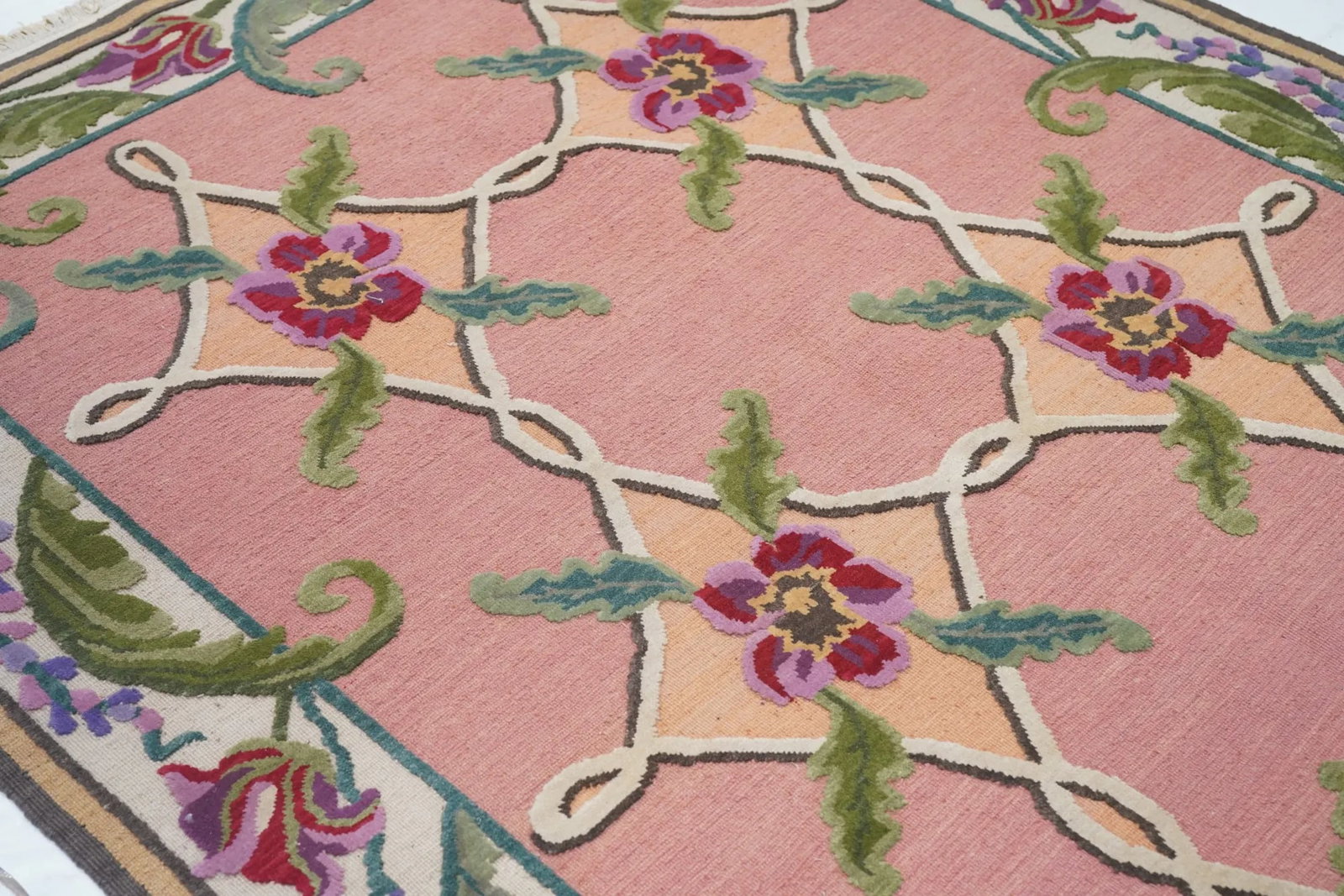Turkish Sumak Rug 6'0" X 9'0" - 5
