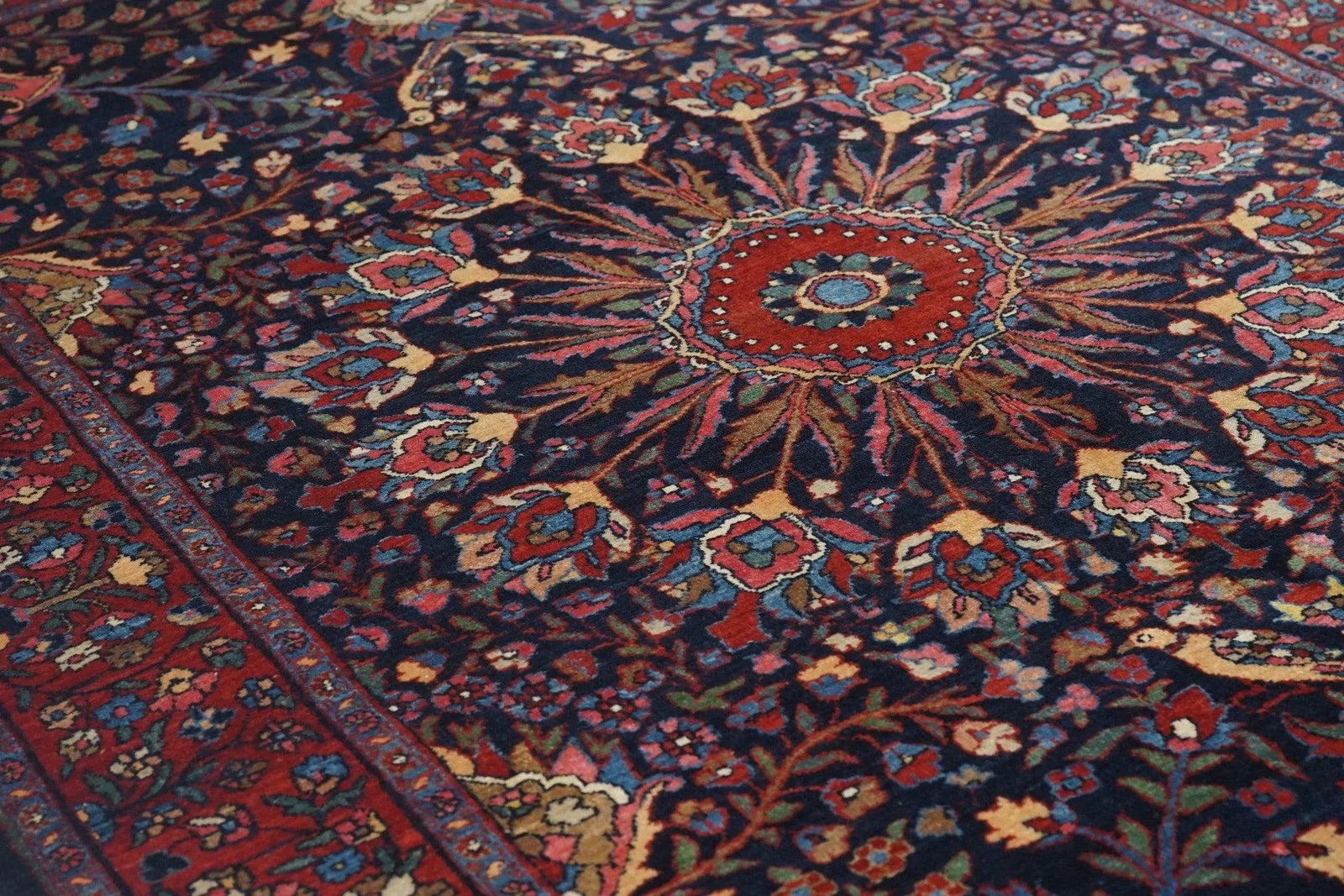 Antique Bidjar Rug 4'6'' X 6'8'' - 3