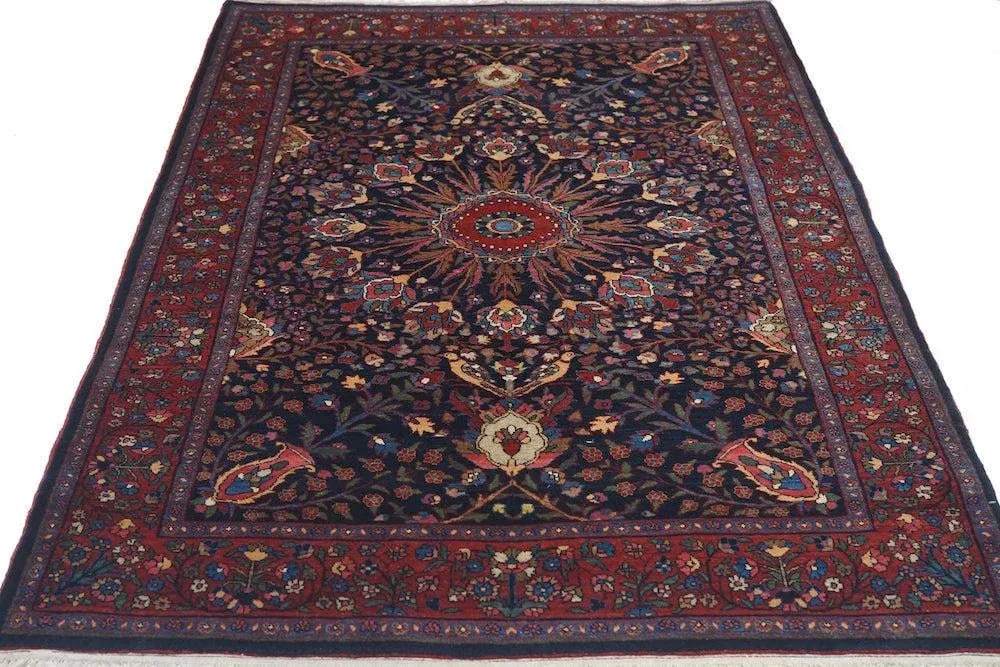Antique Bidjar Rug 4'6'' X 6'8'' - 7