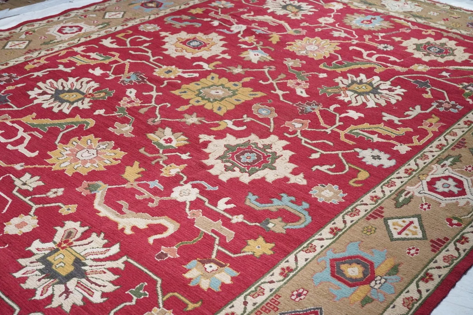 Early 21st Century Red Turkish Rug 10'0'' X 14'0'' - 6