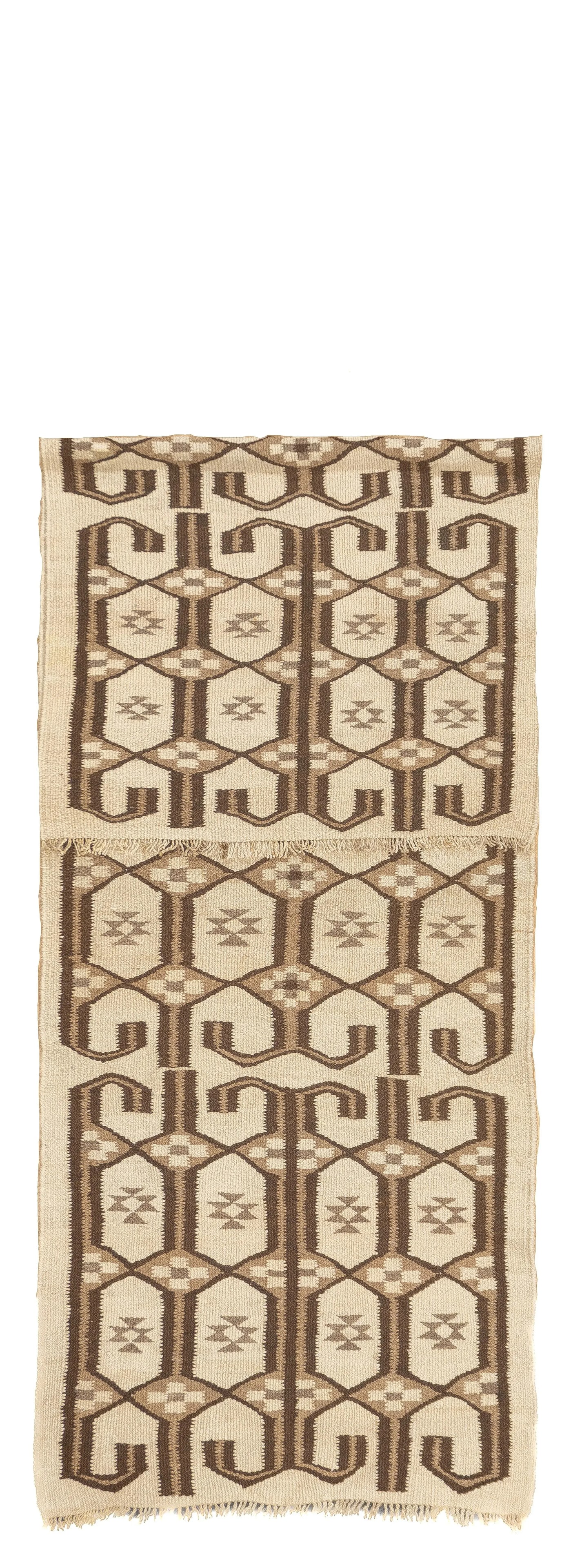 Fine Vintage Moroccan Runner 3'5'' X 10'3'' - 2