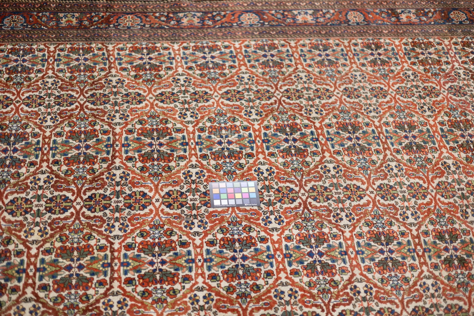 Late 18th Century Ivory Persian Qashqai Rug 6'11'' X 10'6'' - 10