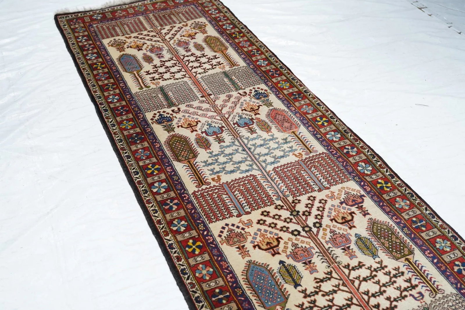 Contemporary Bakhtiari Runner 2'9'' X 9'4'' - 5