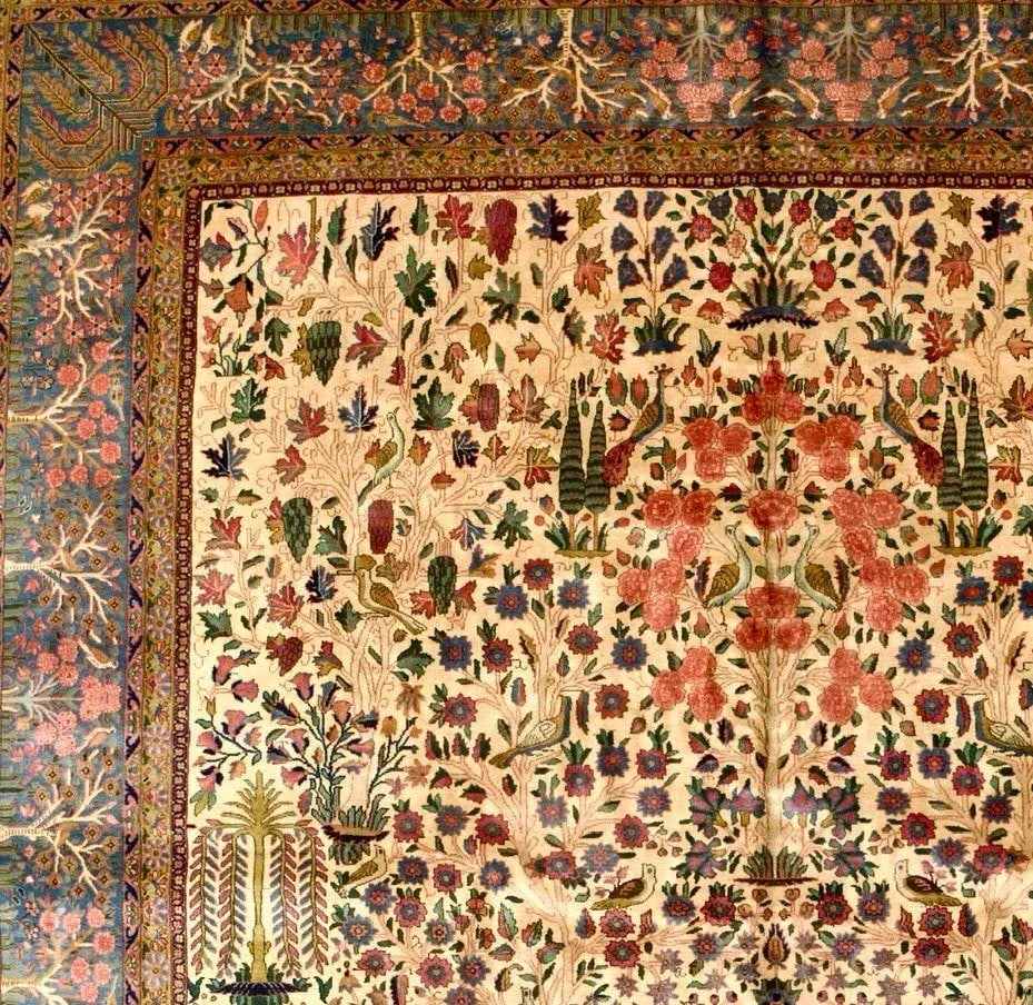 Antique Kashan Rug 11'2'' X 15'1'' - 10