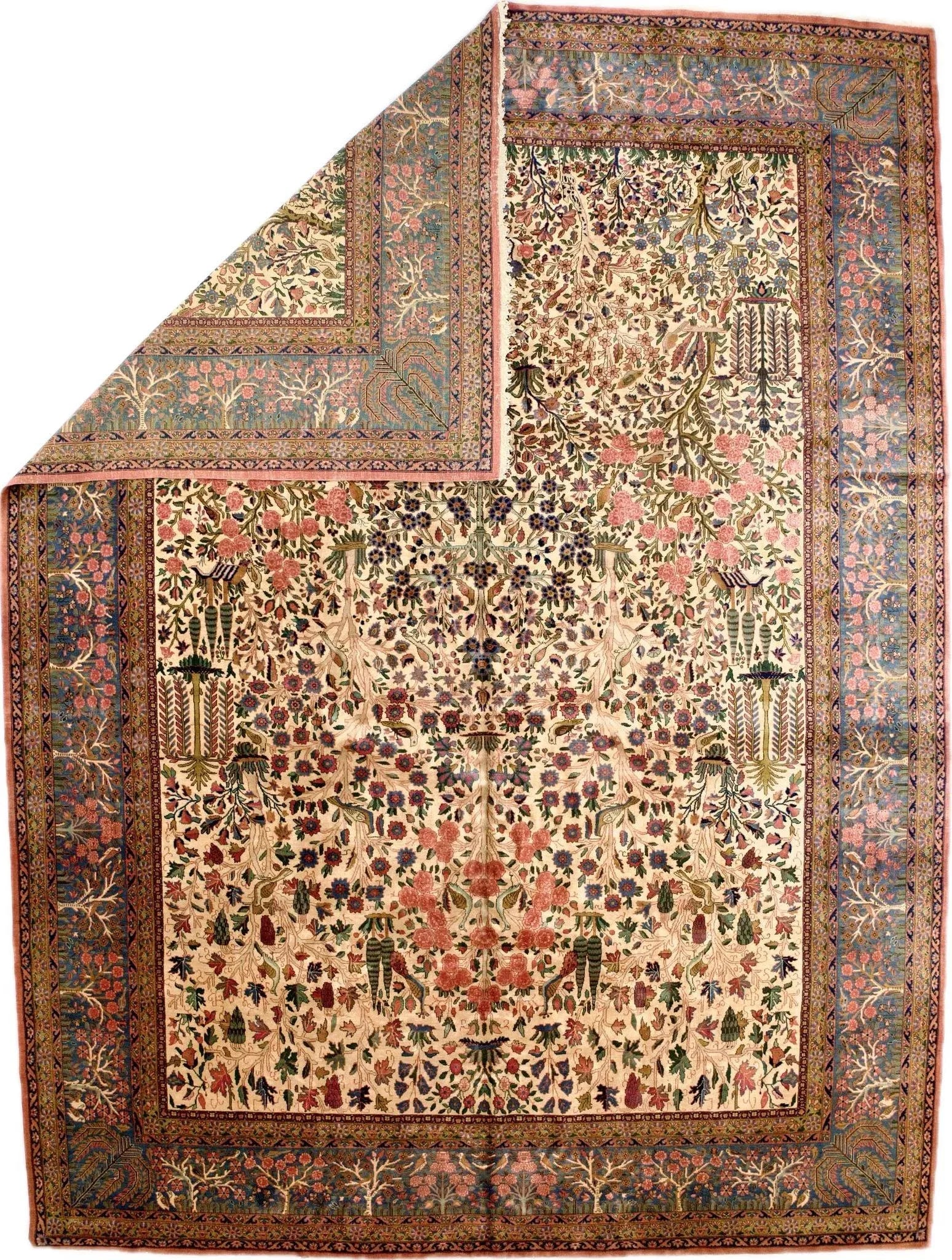 Antique Kashan Rug 11'2'' X 15'1'' - 2