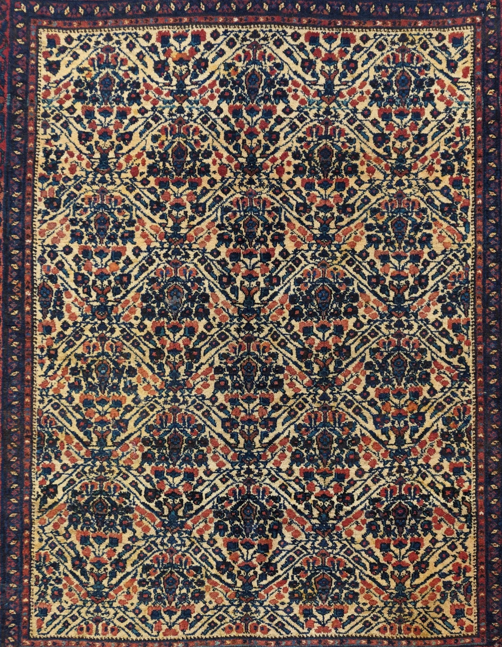 Antique Afshar Rug 5'0'' X 6'4'' - 2