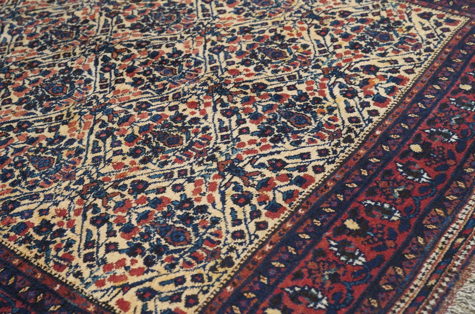Antique Afshar Rug 5'0'' X 6'4'' - 8