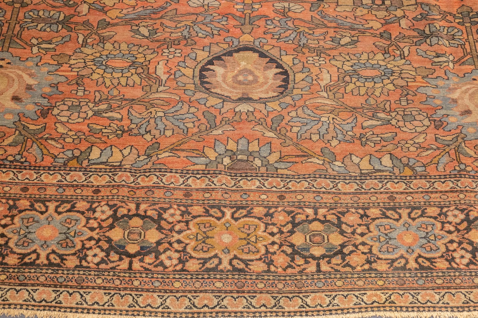 Antique Malayer Rug 8'11'' X 11'5'' - 6