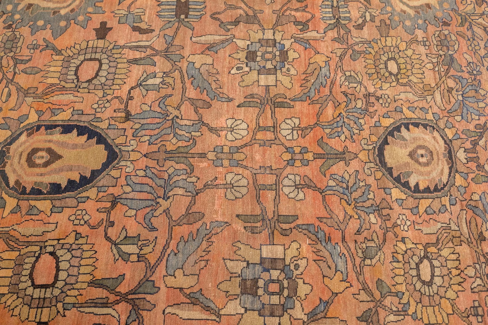 Antique Malayer Rug 8'11'' X 11'5'' - 7